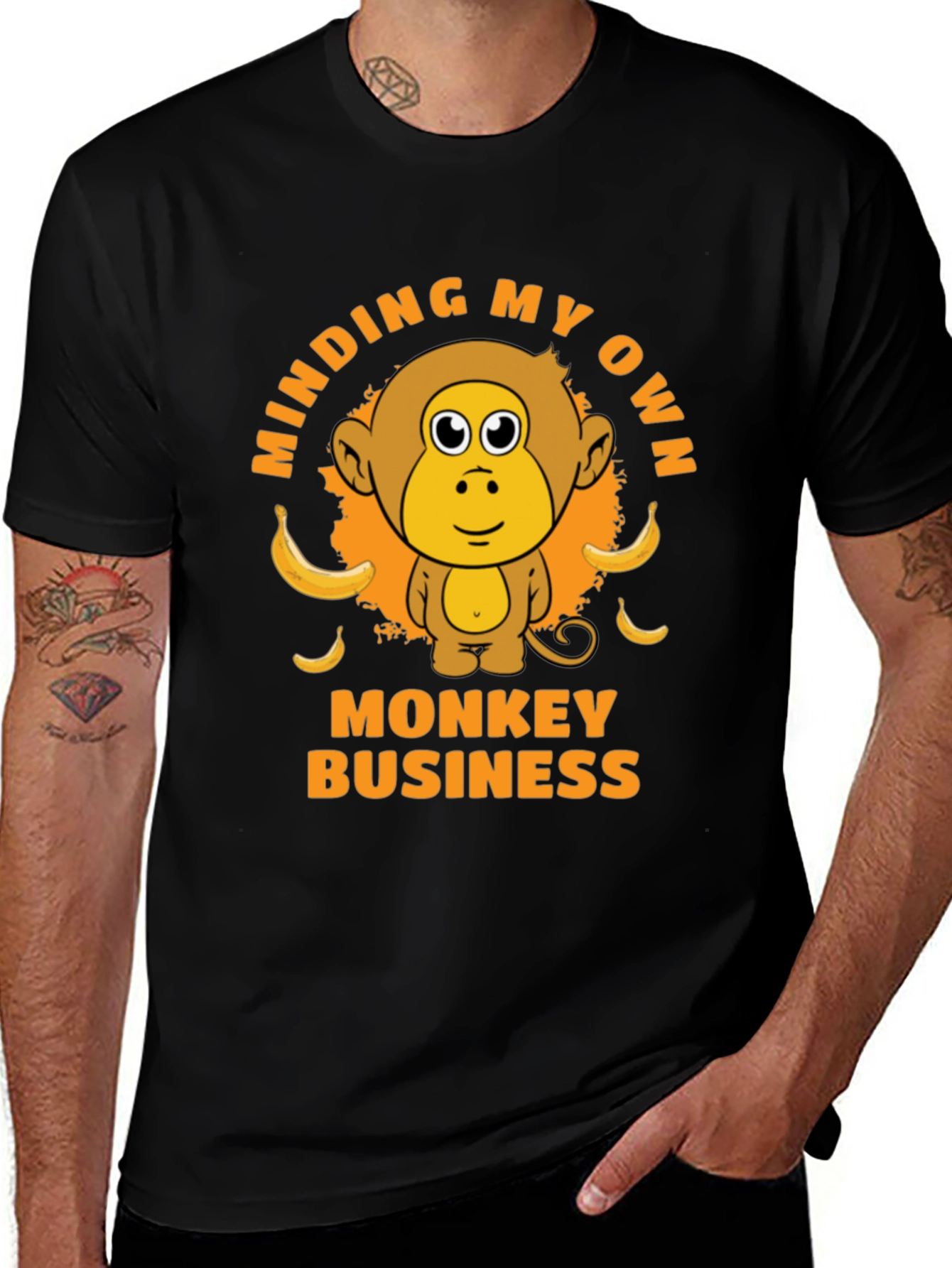 Minding My Own Monkey Business T-Shirt