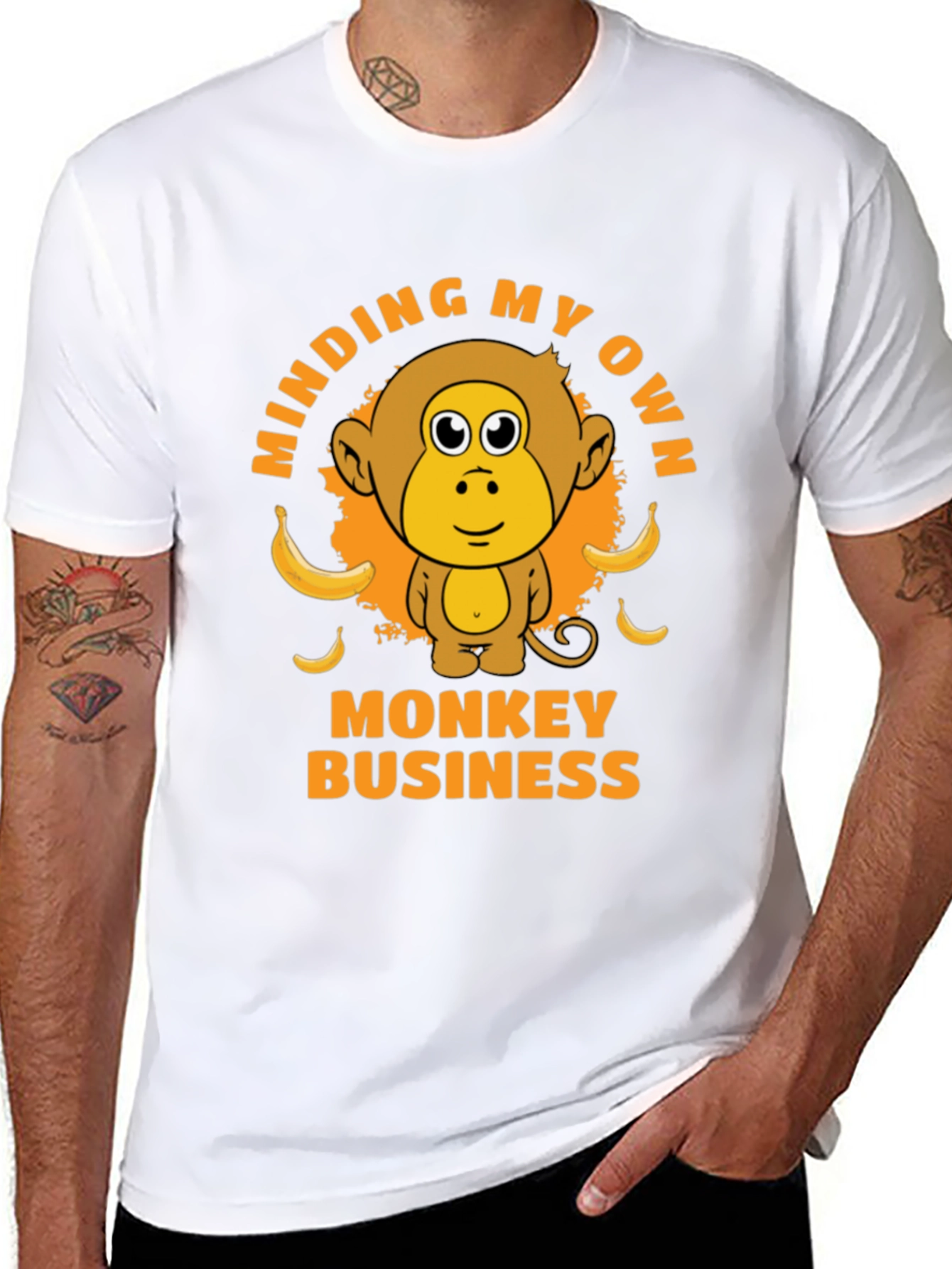 Minding My Own Monkey Business T-Shirt