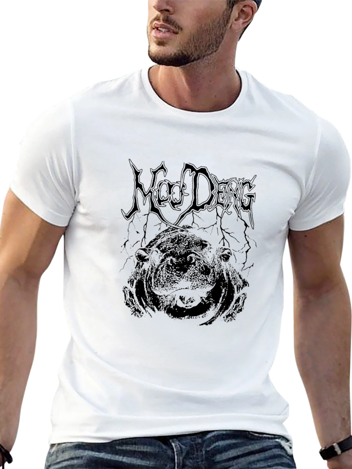 Mod Deng Black T-Shirt