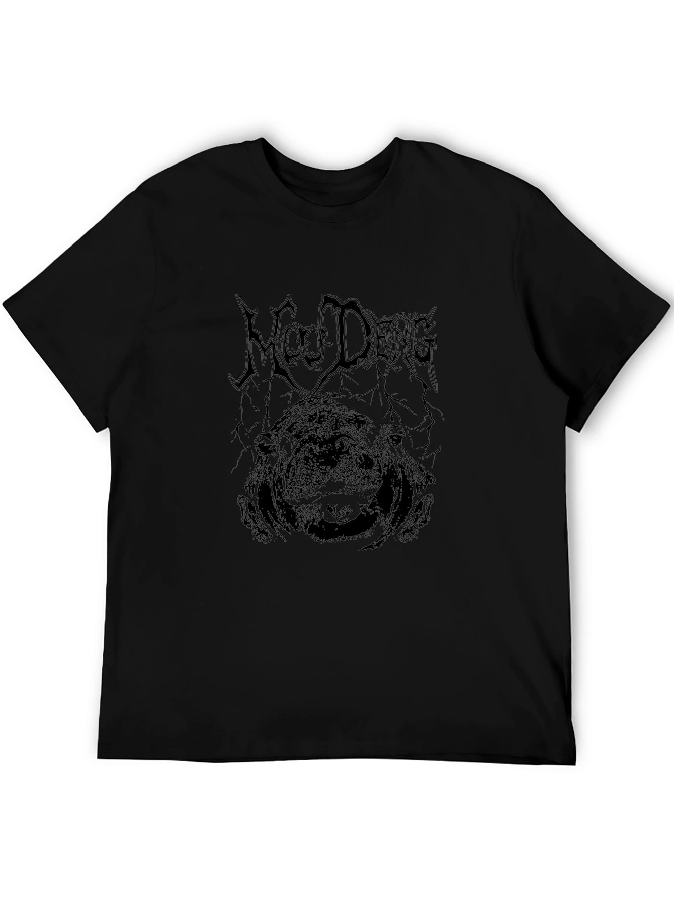 Mod Deng Black T-Shirt