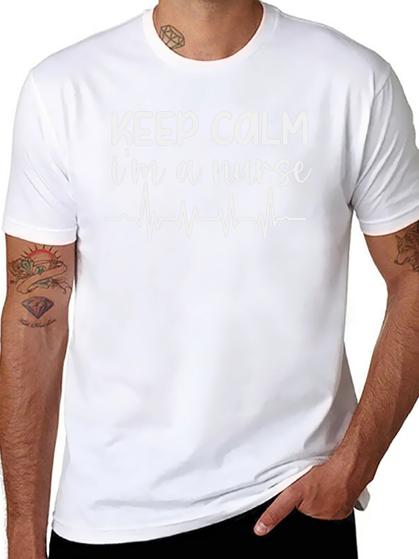 Keep Calm Nurse T-Shirt: Comfort & Style