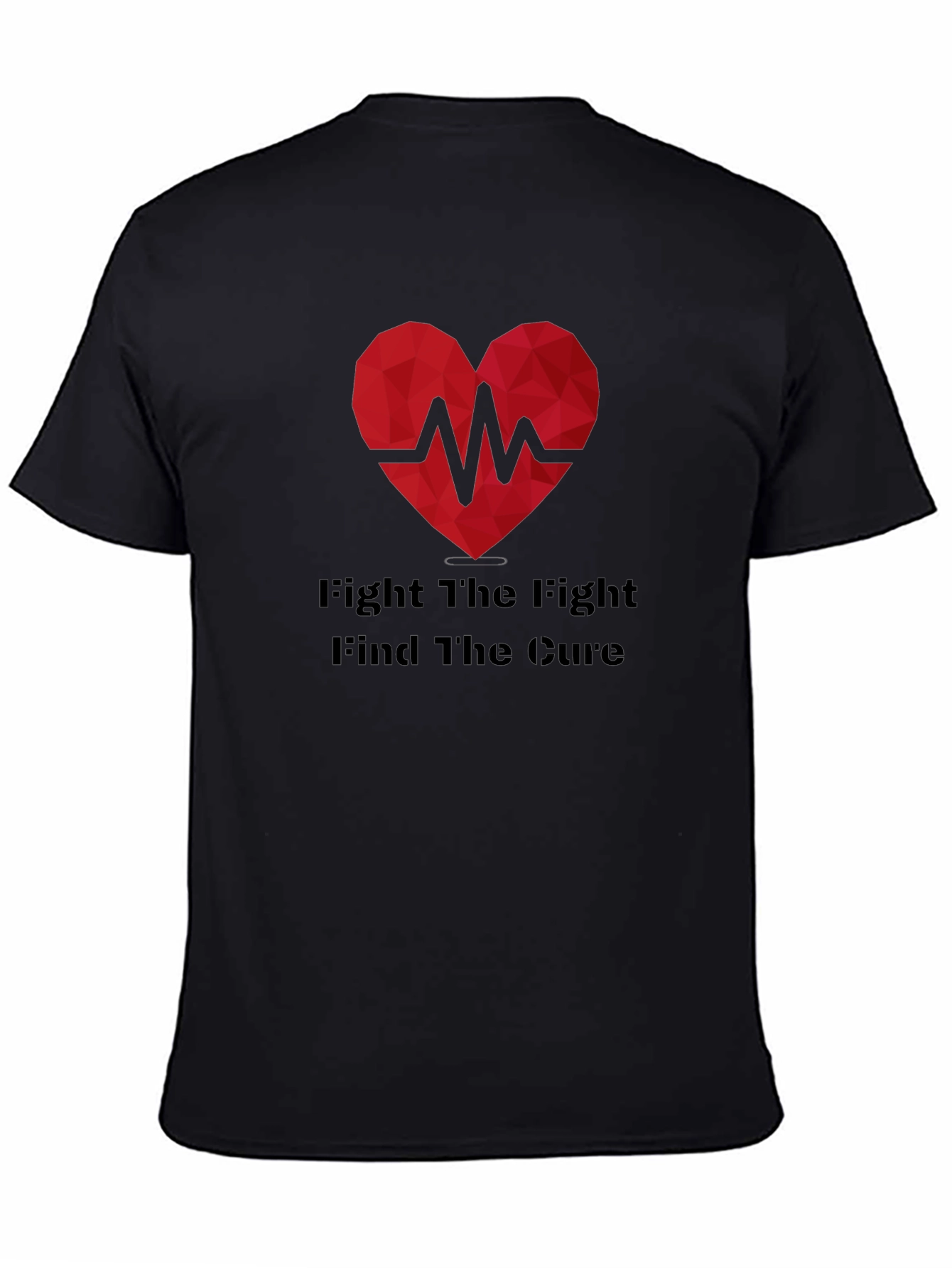 Fight The Fight Find The Cure Graphic T-Shirt