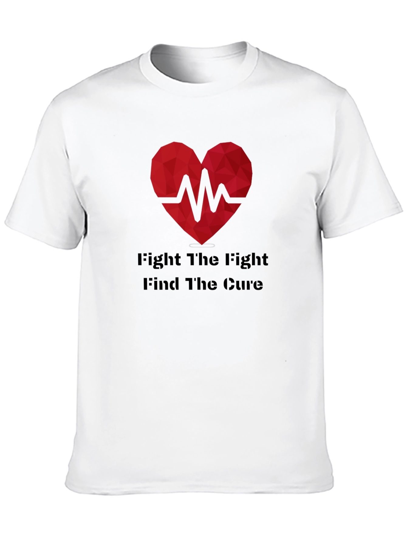 Fight The Fight Find The Cure Graphic T-Shirt