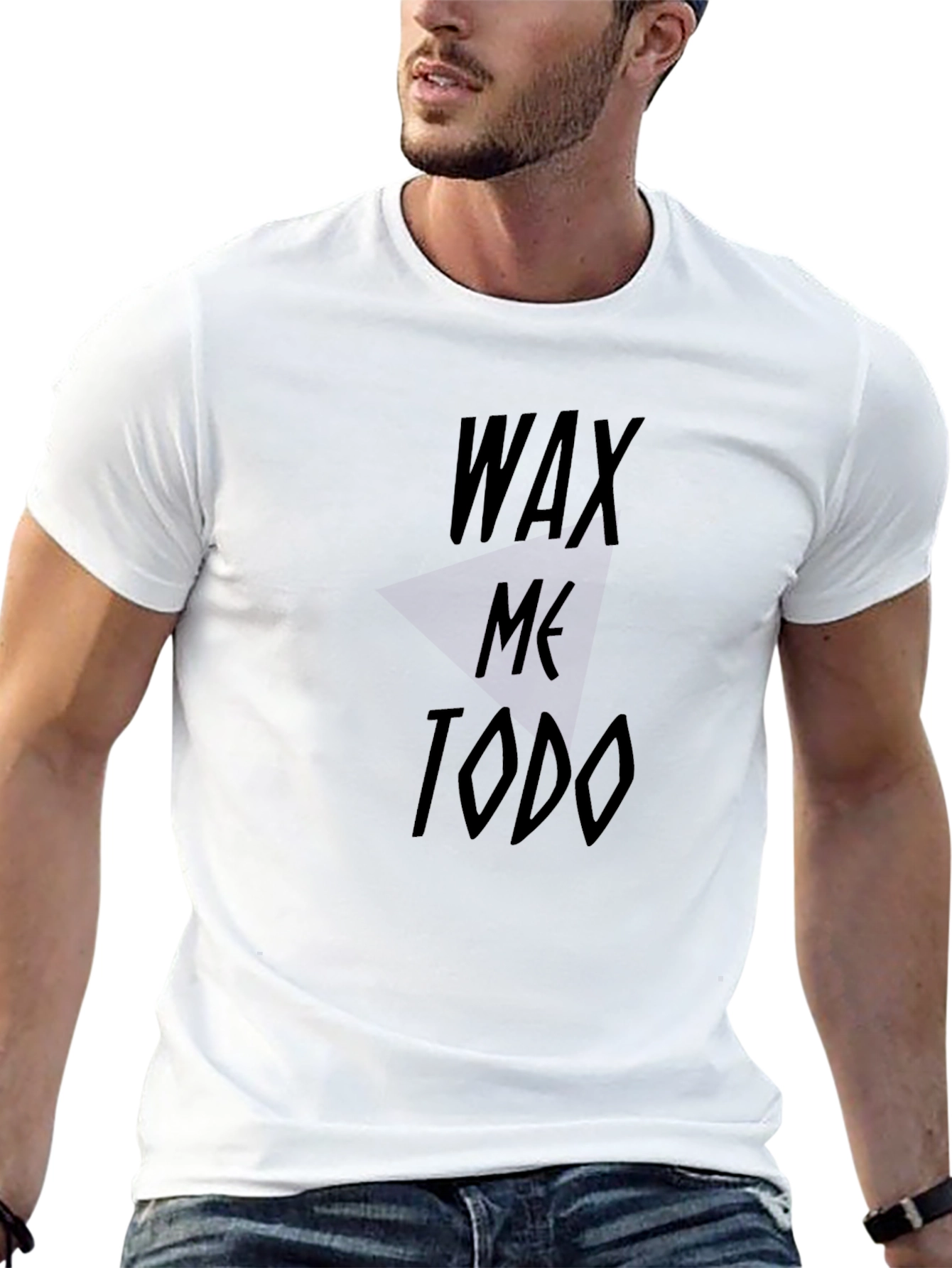 Wax Me Todo Black Graphic Tee