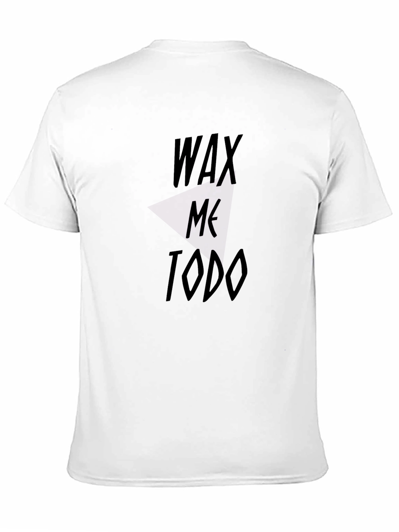 Wax Me Todo Black Graphic Tee