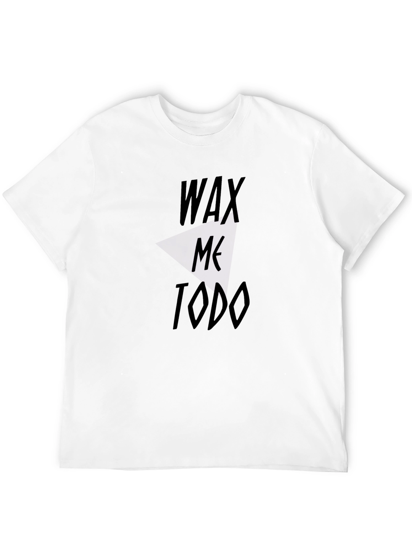 Wax Me Todo Black Graphic Tee