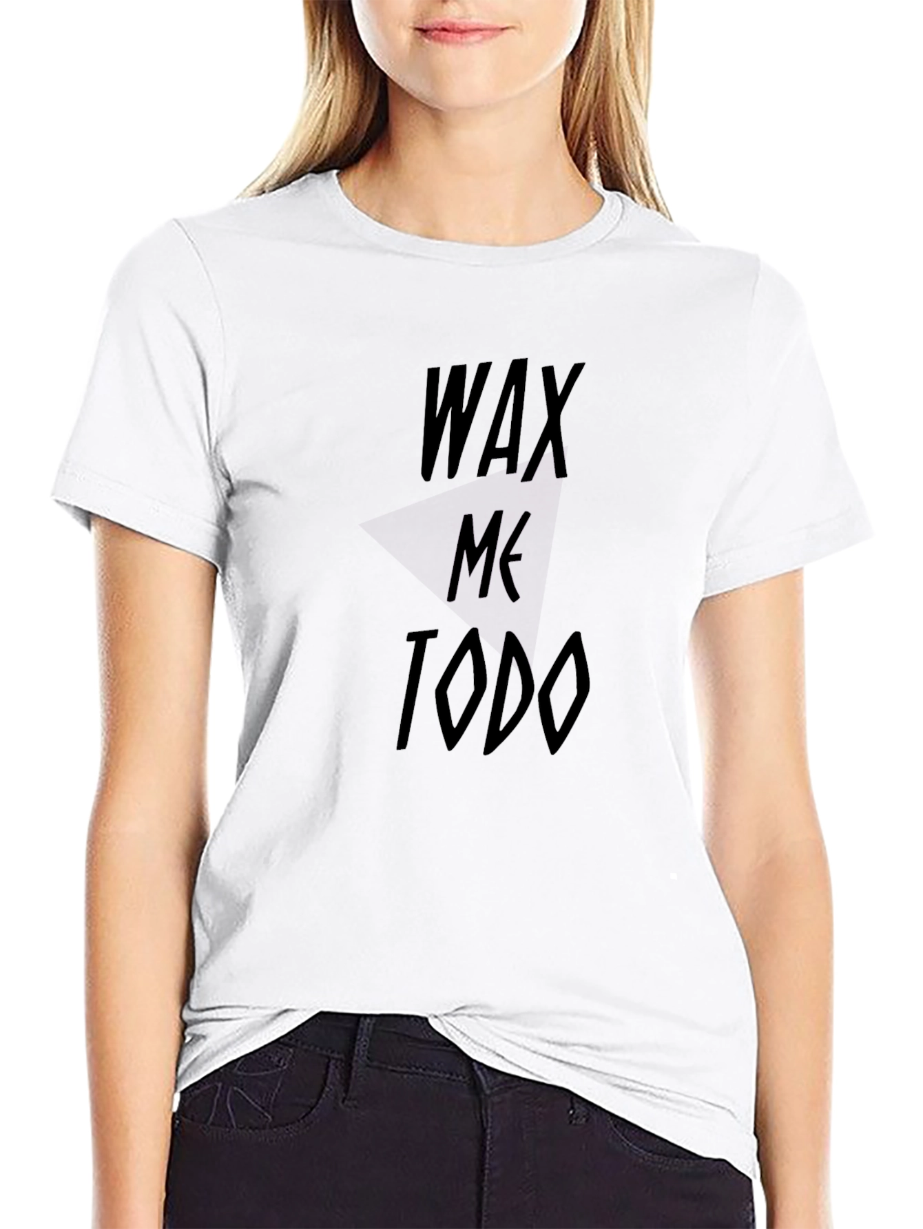 Wax Me Todo Black Graphic Tee