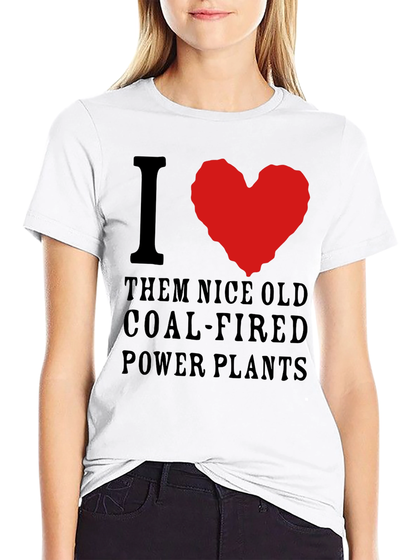 I Love Coal-Fired Power Plants T-Shirt