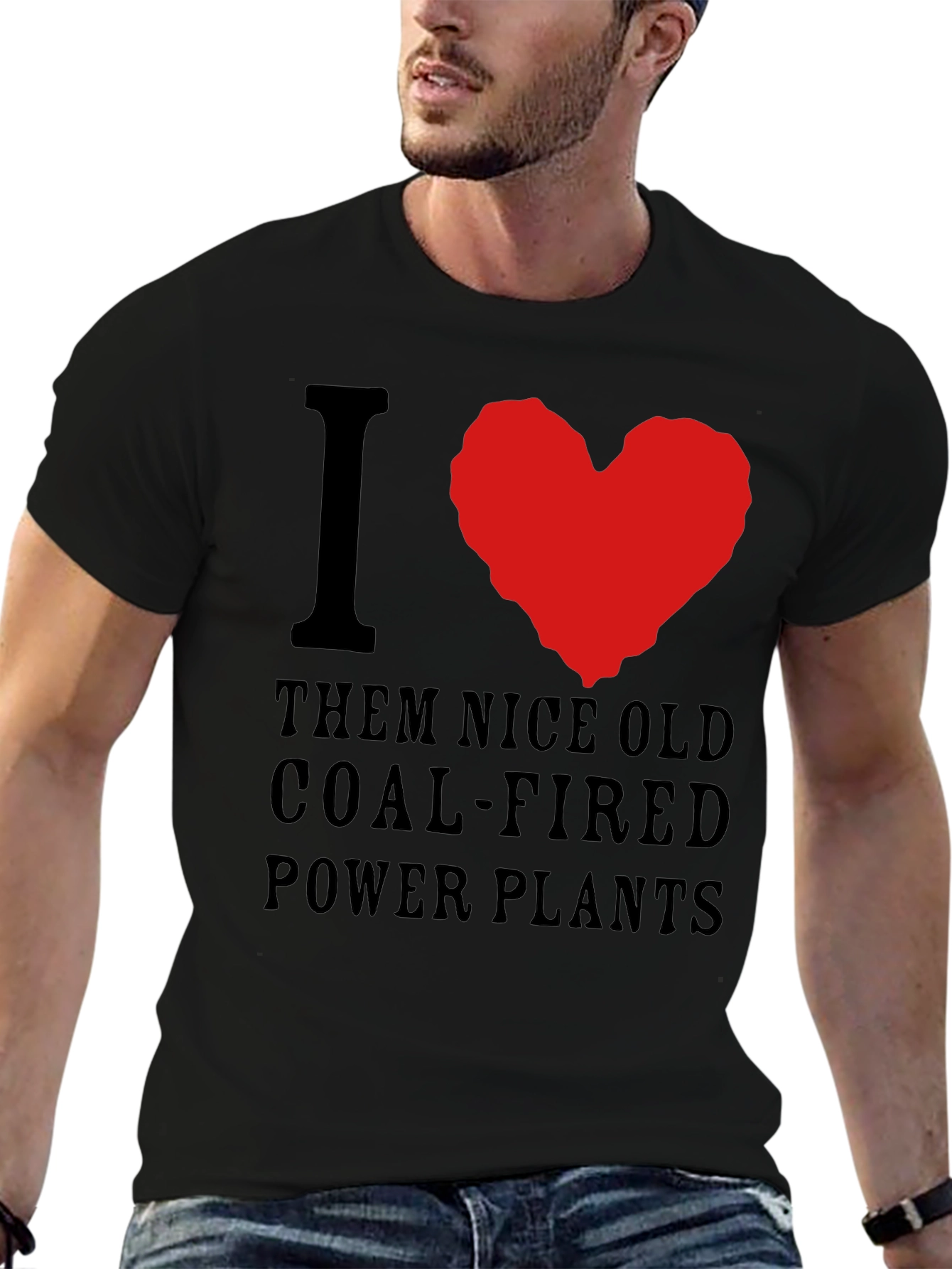 I Love Coal-Fired Power Plants T-Shirt