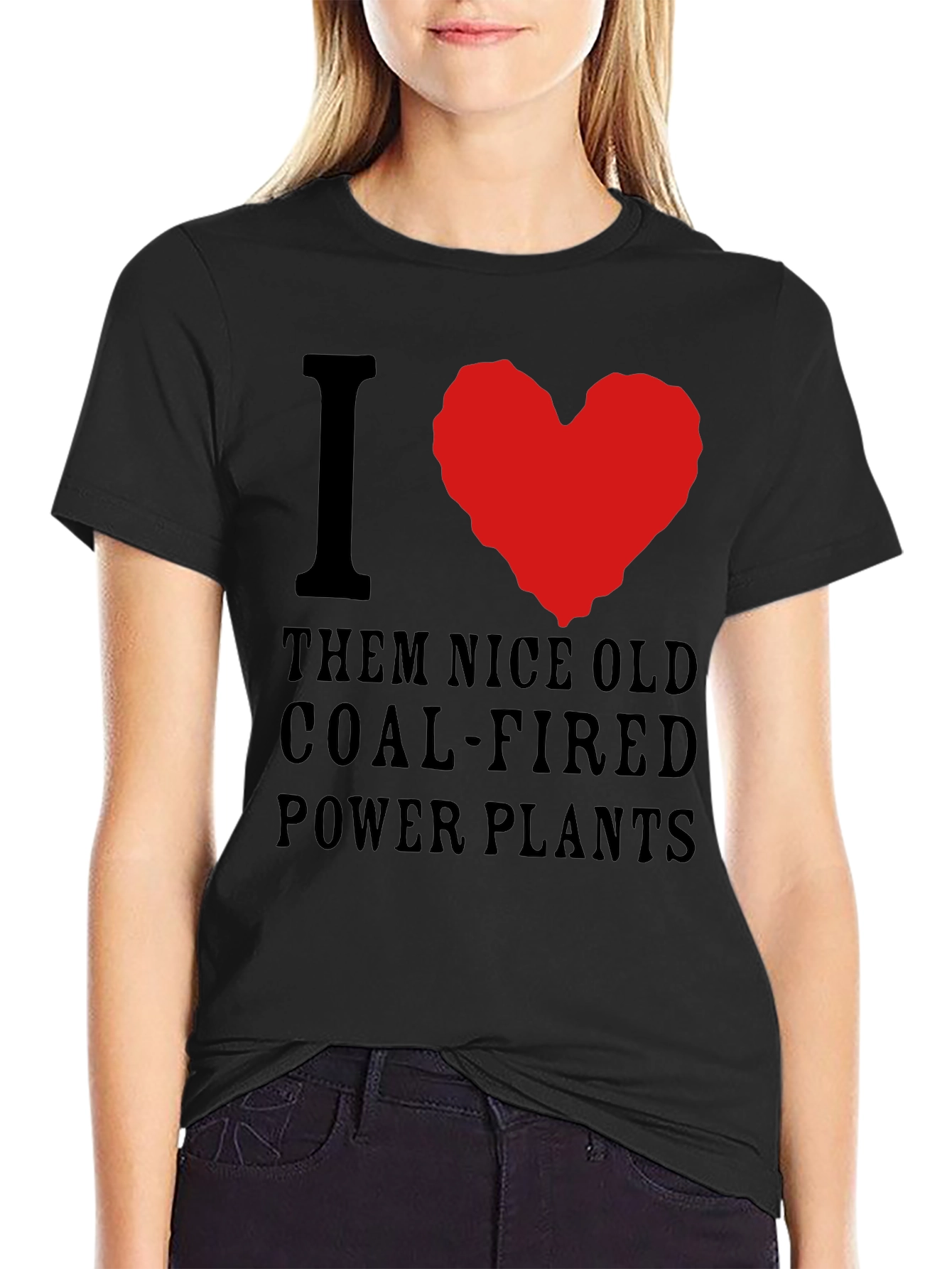 I Love Coal-Fired Power Plants T-Shirt