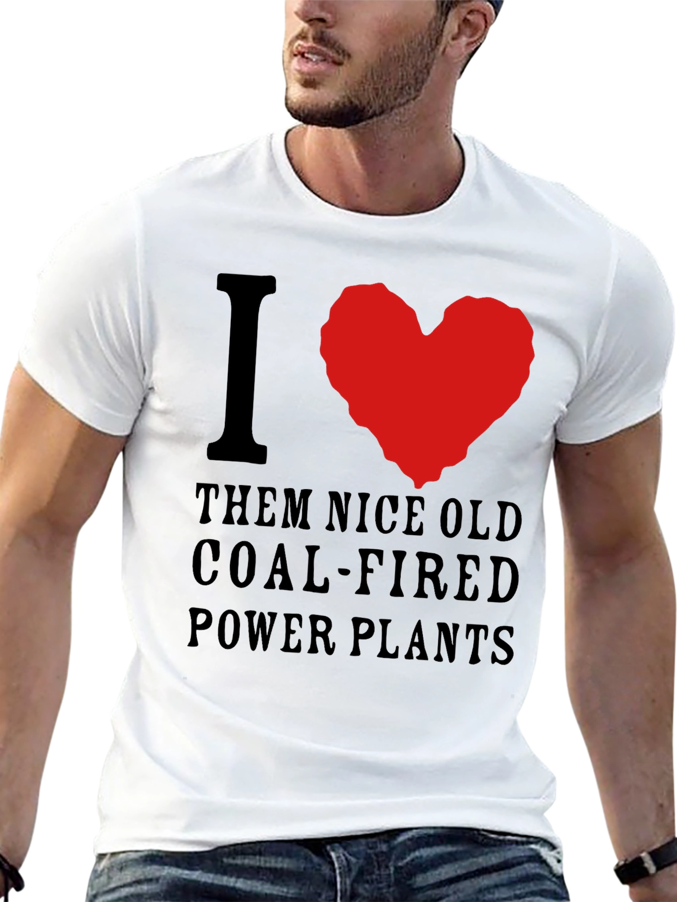 I Love Coal-Fired Power Plants T-Shirt