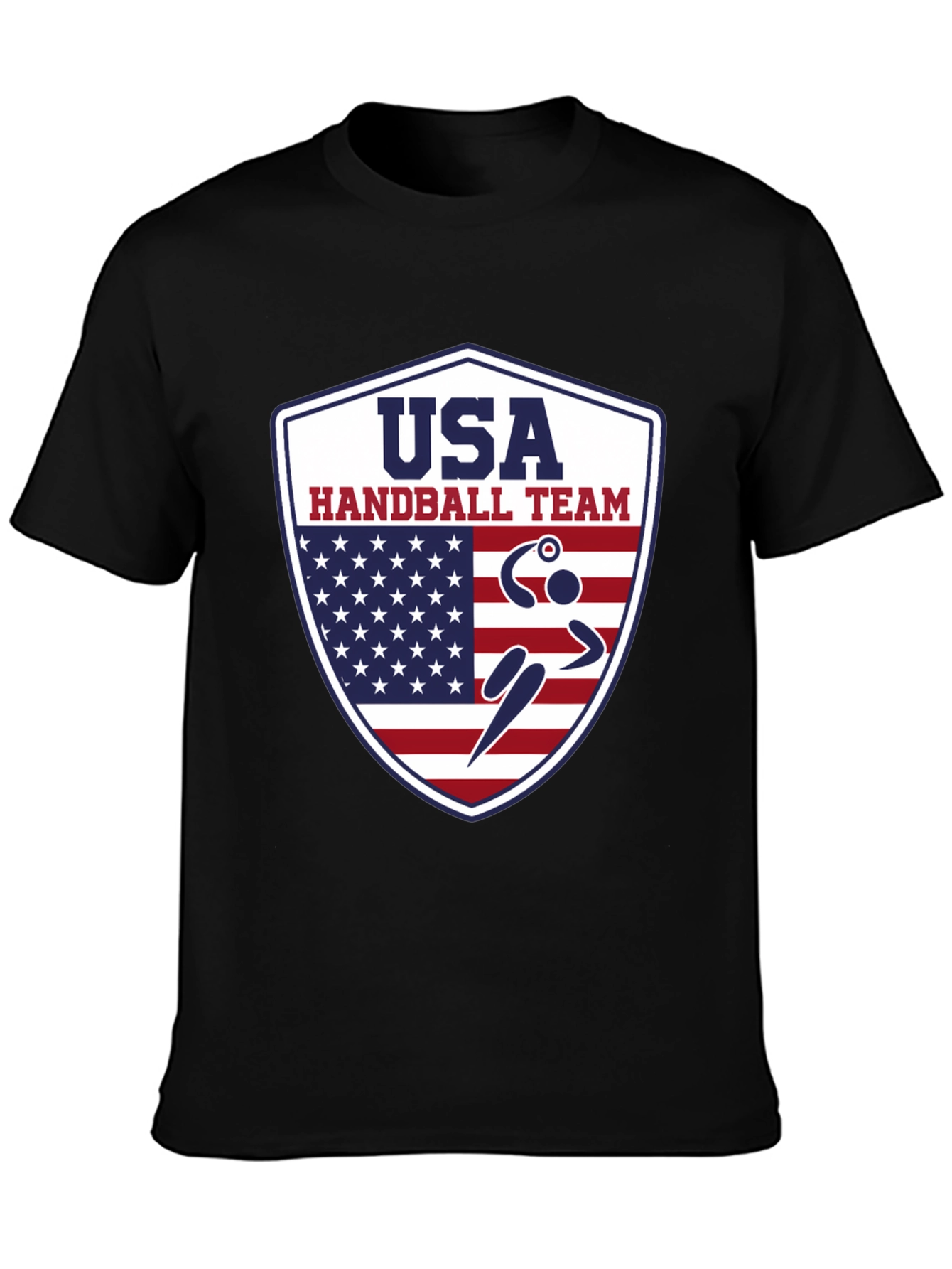 USA Handball Team T-Shirt Patriotic Design