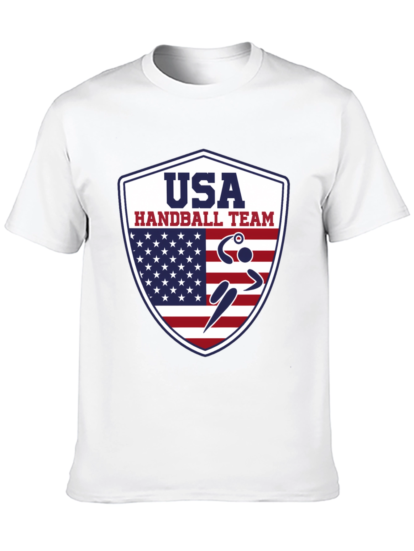 USA Handball Team T-Shirt Patriotic Design