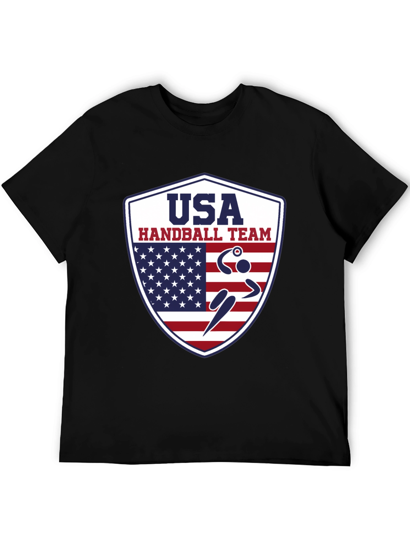 USA Handball Team T-Shirt Patriotic Design