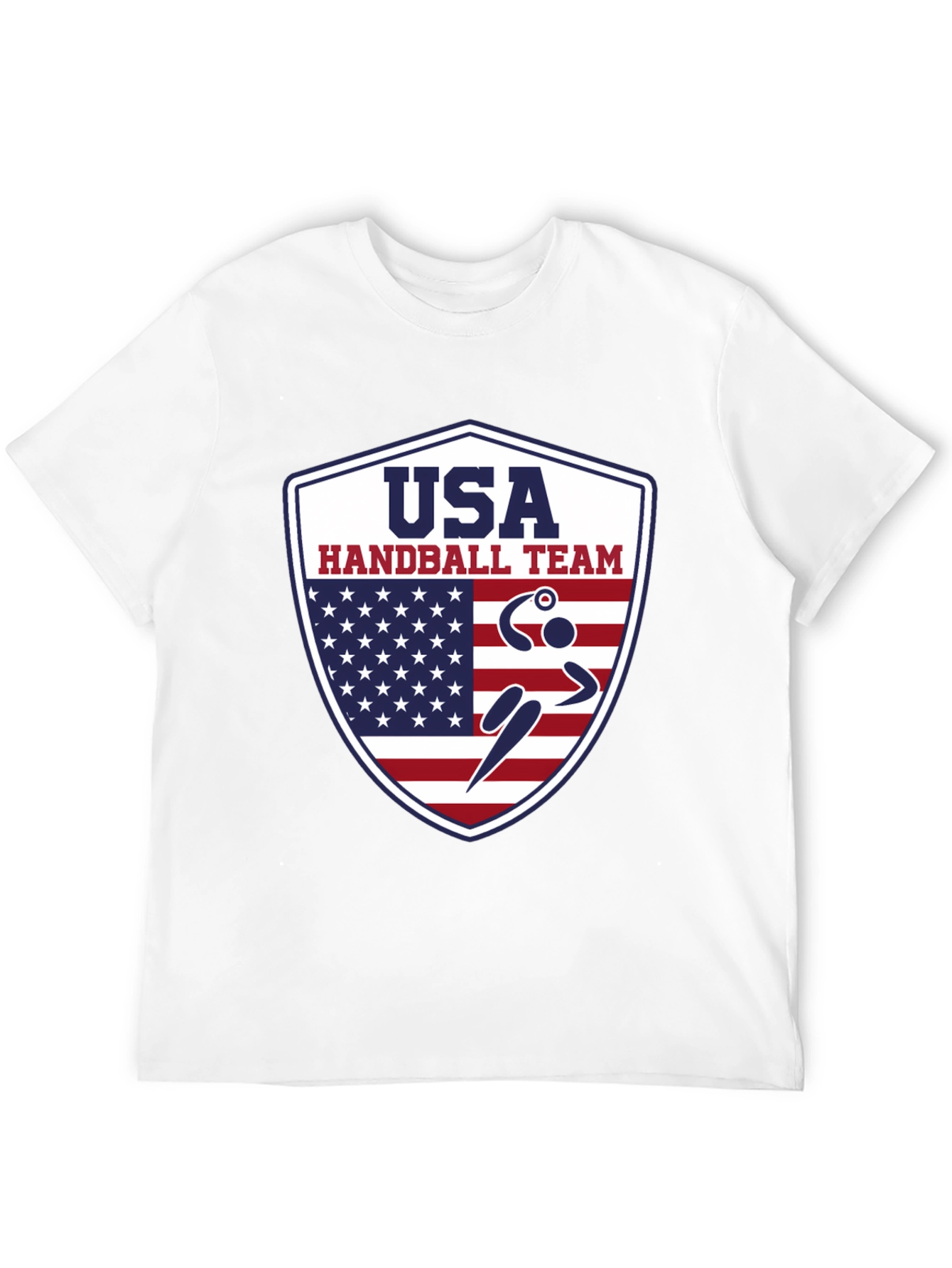 USA Handball Team T-Shirt Patriotic Design