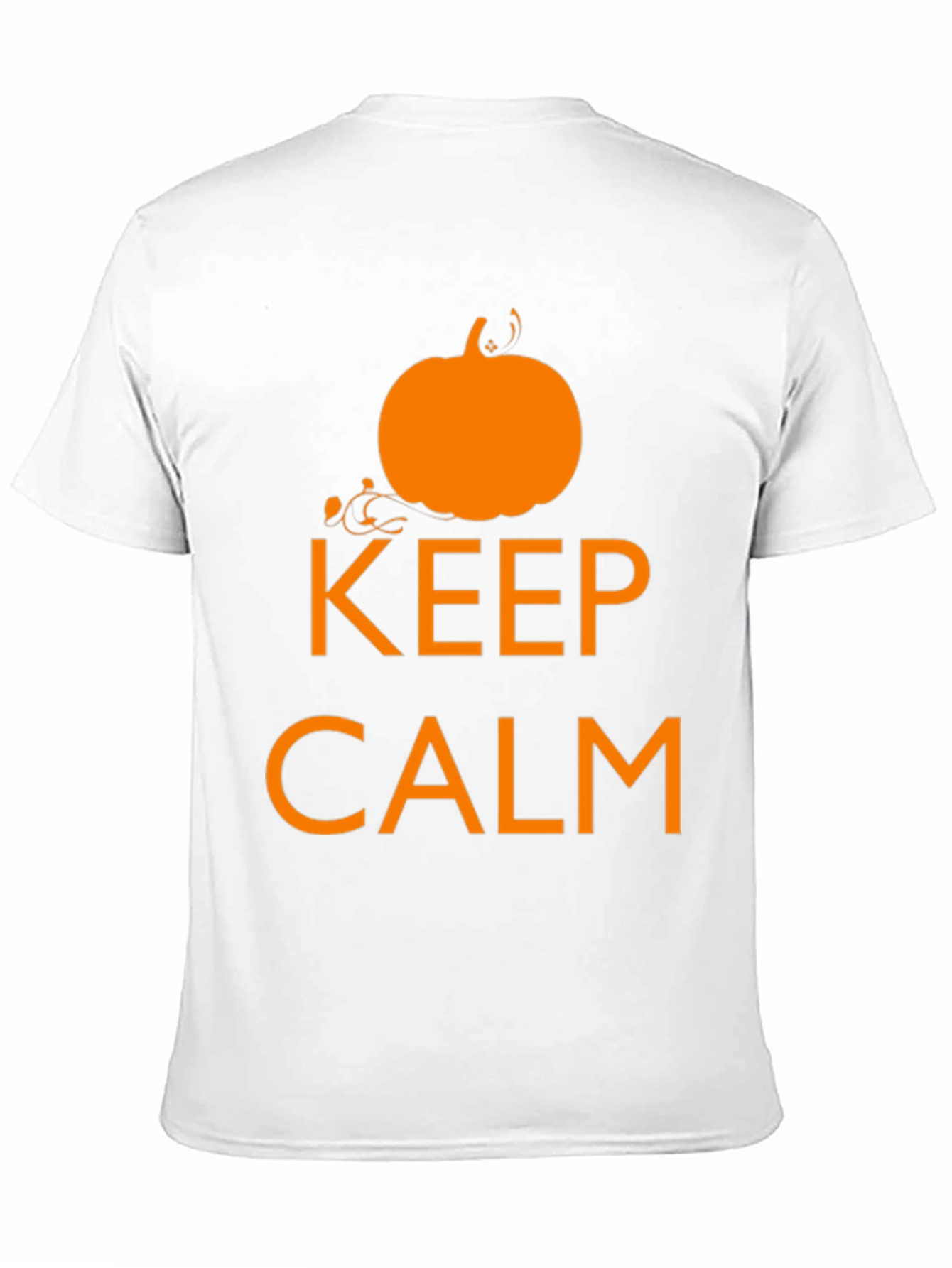 Keep Calm Pumpkin Graphic T-Shirt