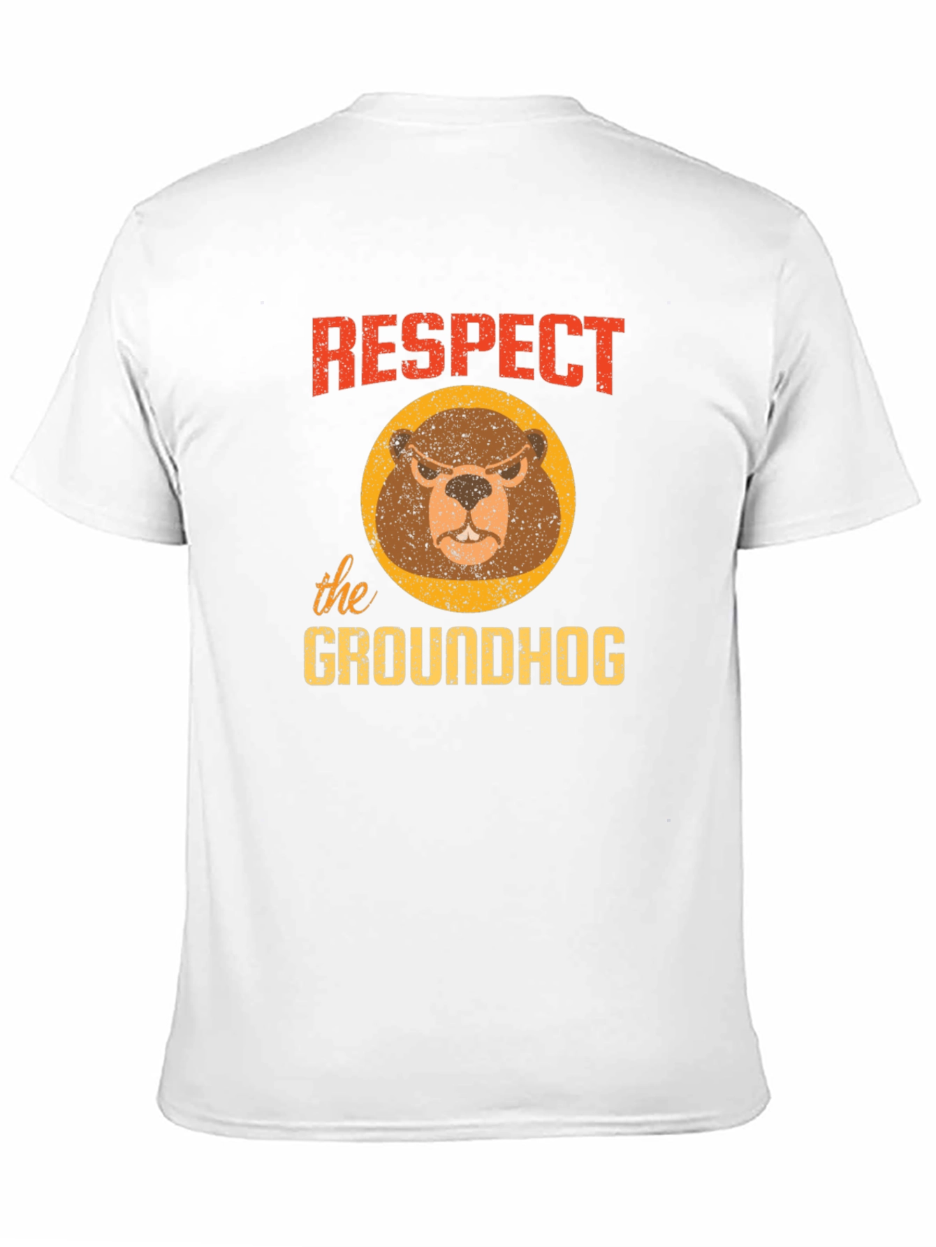 Respect the Groundhog Graphic Tee