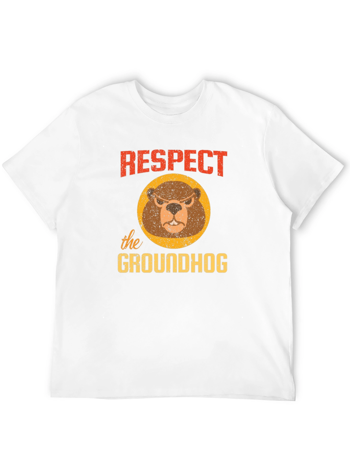 Respect the Groundhog Graphic Tee