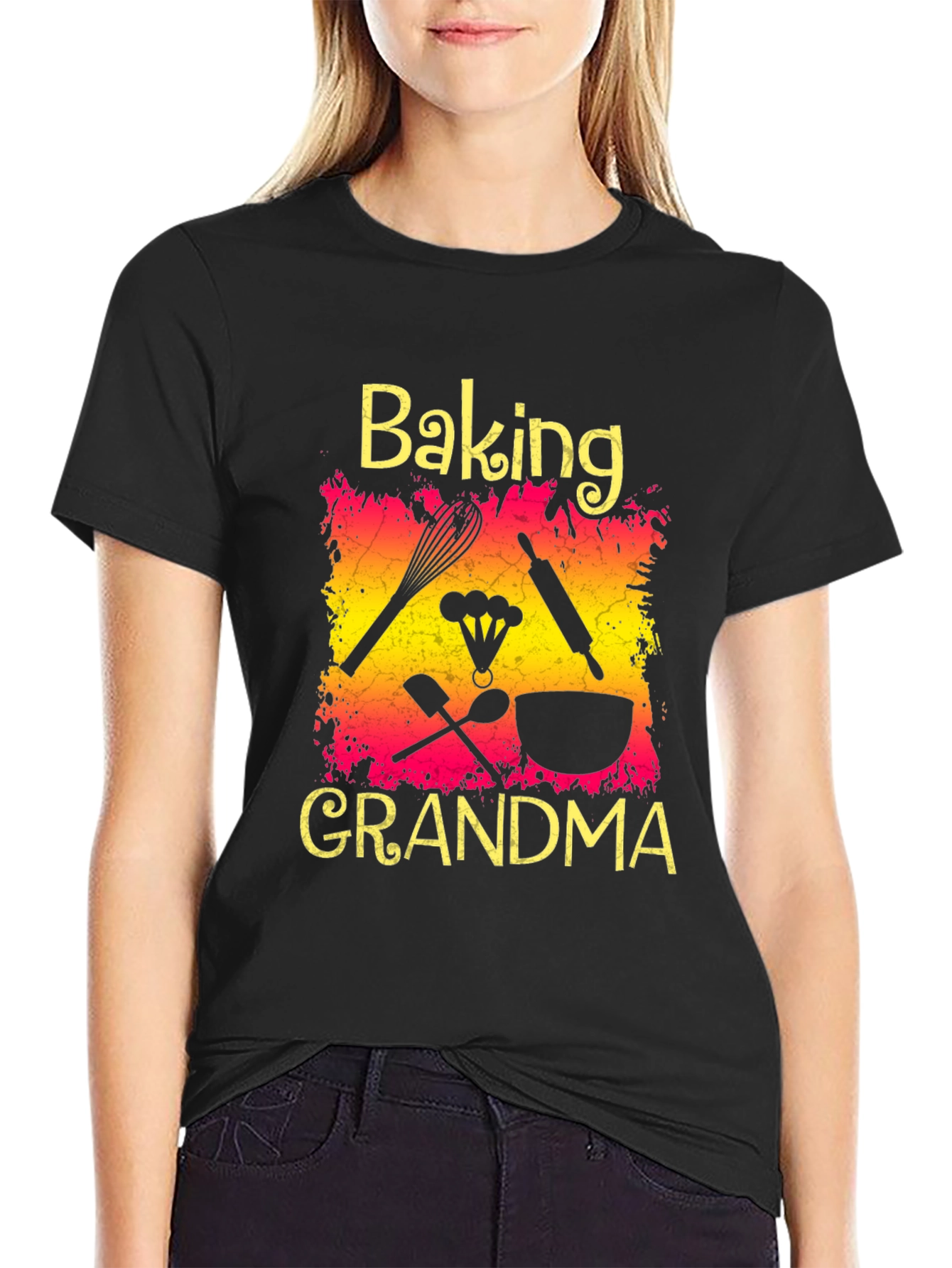 Baking Grandma Graphic T-Shirt