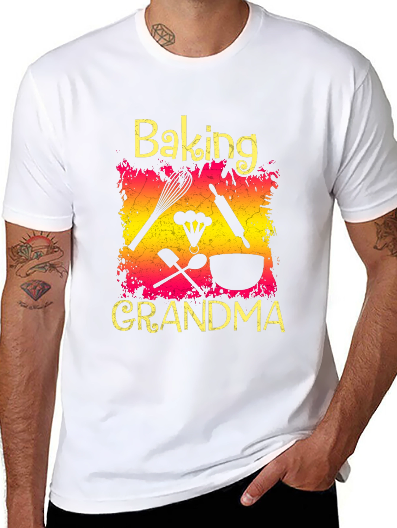 Baking Grandma Graphic T-Shirt