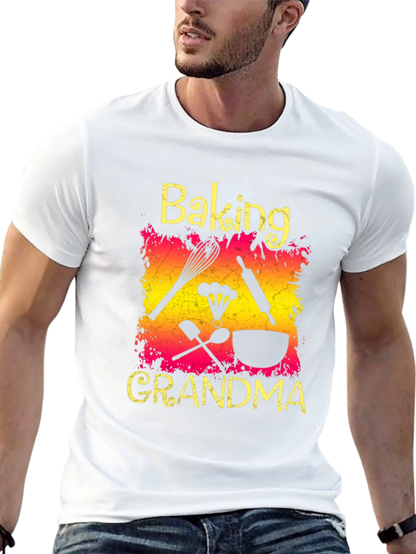 Baking Grandma Graphic T-Shirt