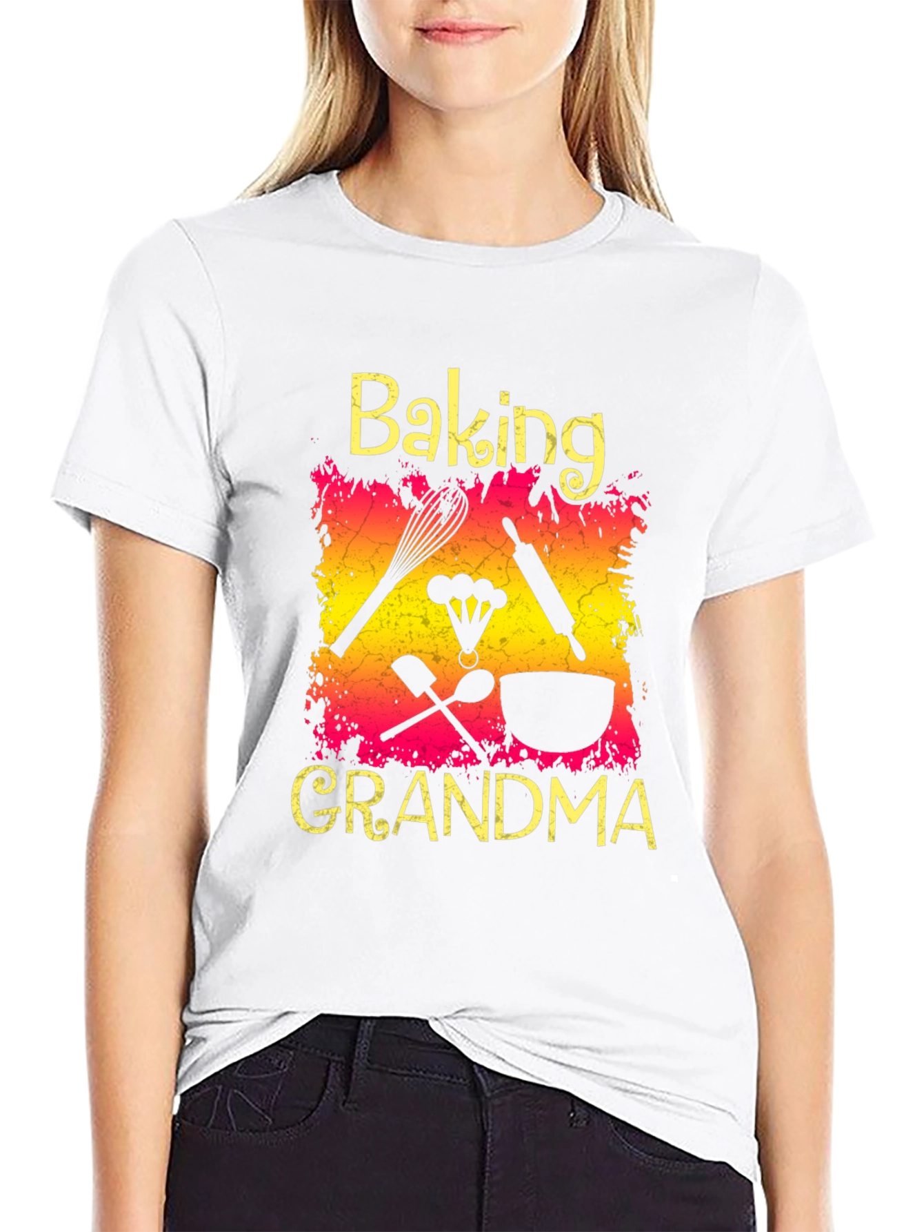 Baking Grandma Graphic T-Shirt
