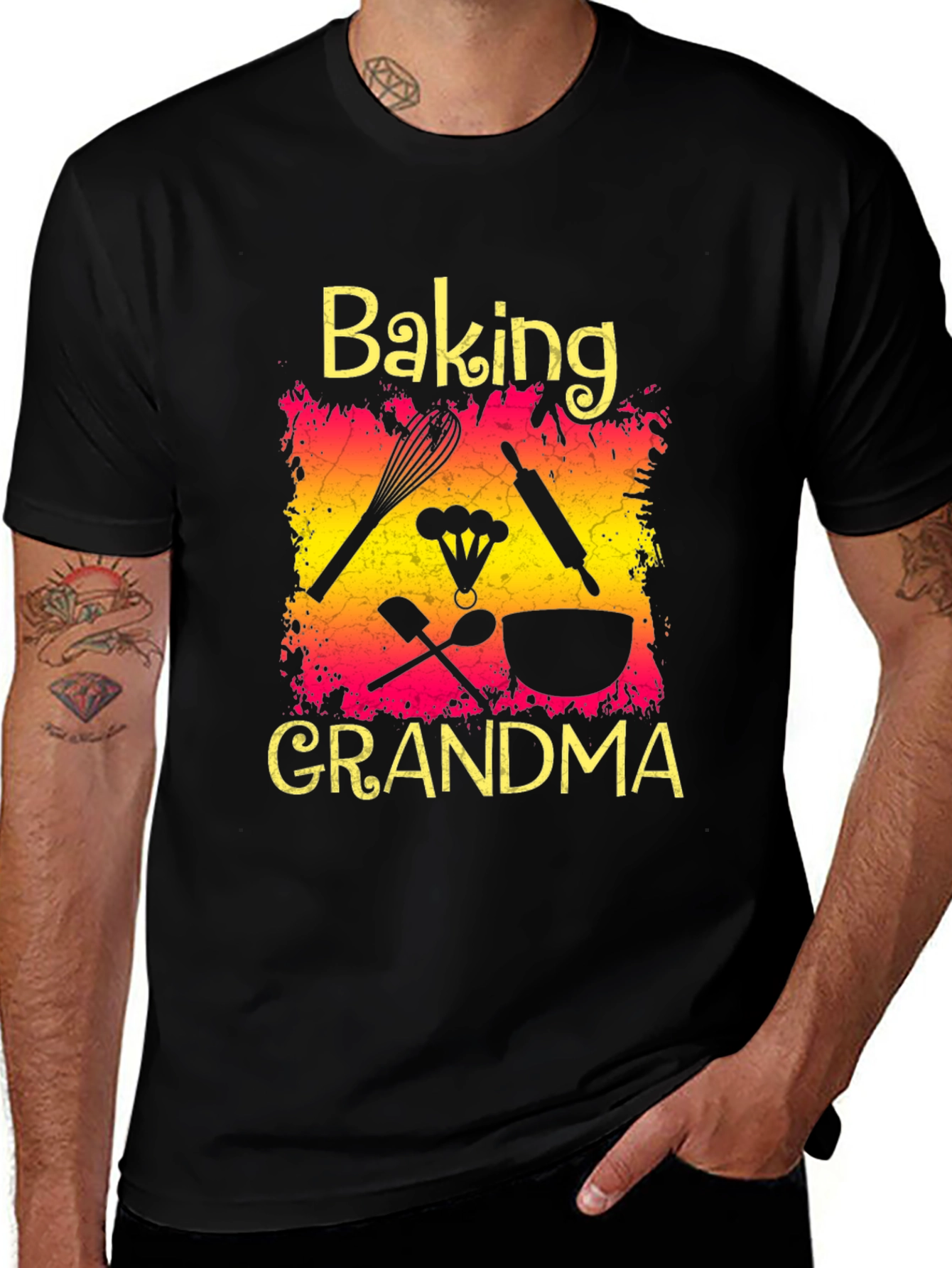 Baking Grandma Graphic T-Shirt