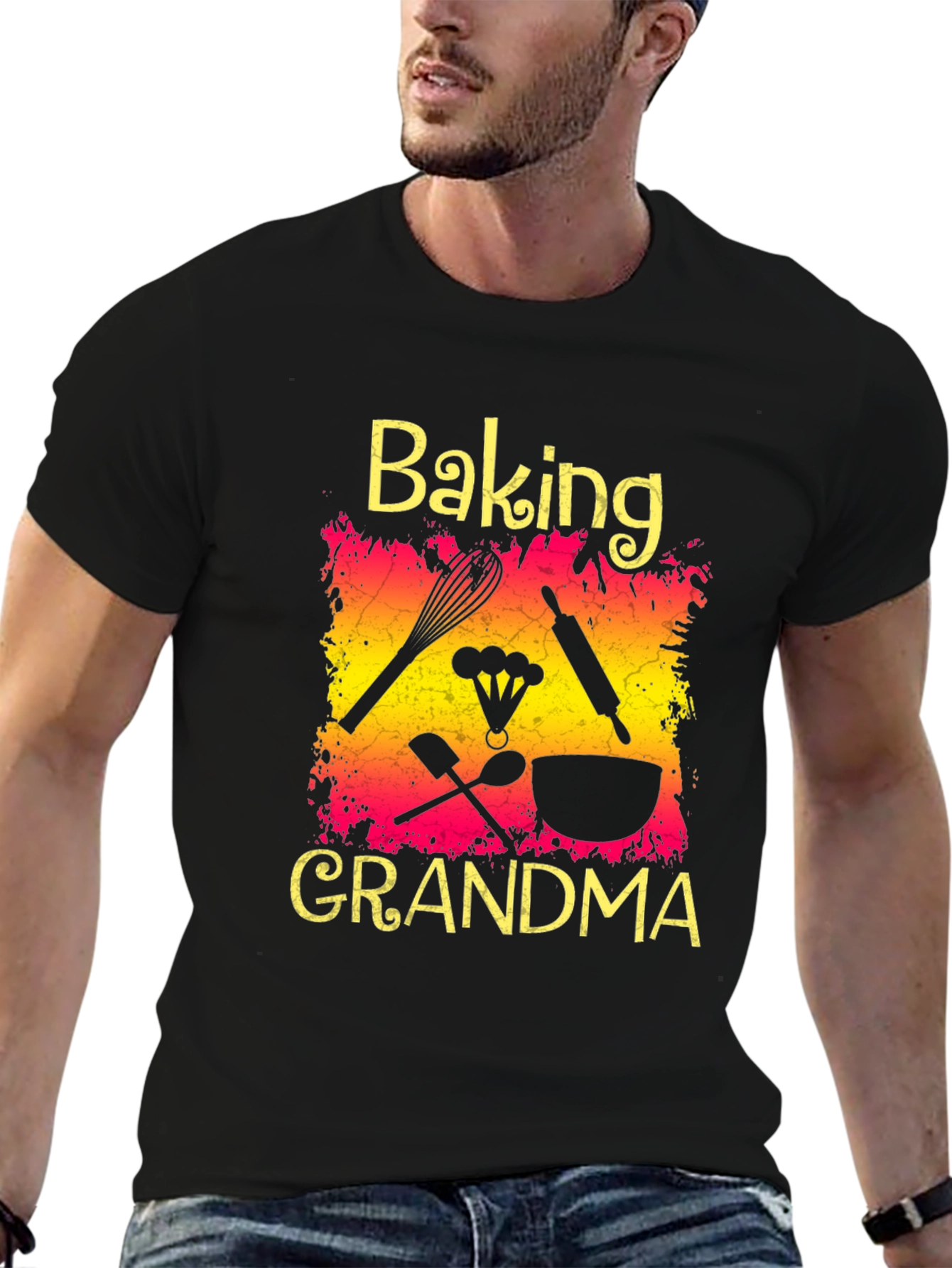 Baking Grandma Graphic T-Shirt