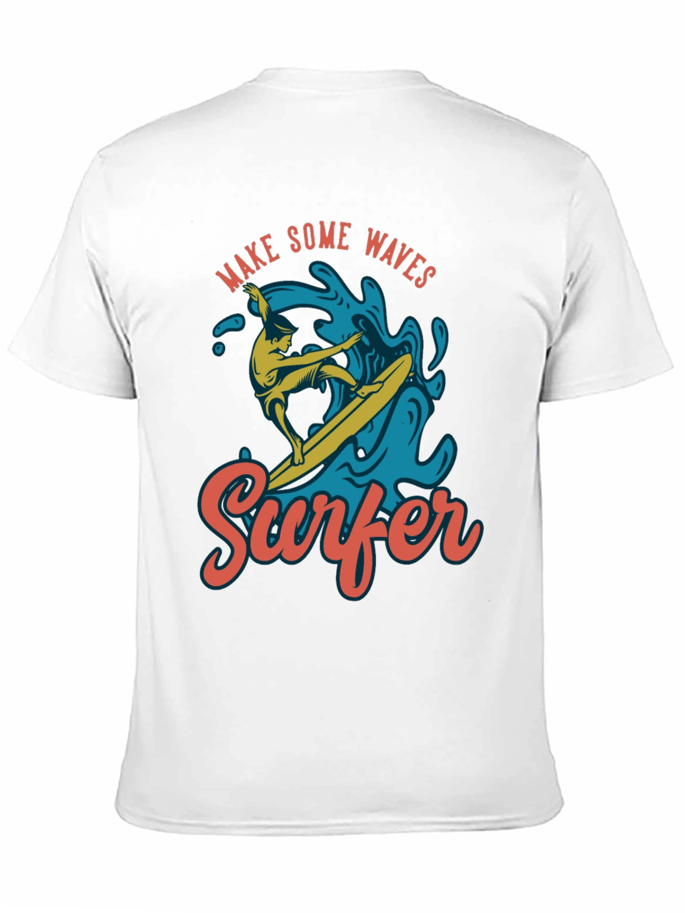 Surfer Graphic Tee - Make Some Waves!