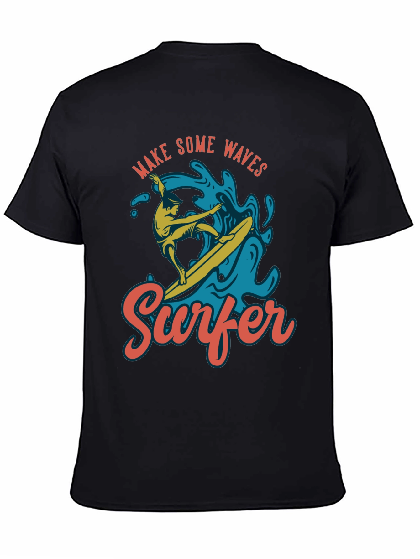 Surfer Graphic Tee - Make Some Waves!