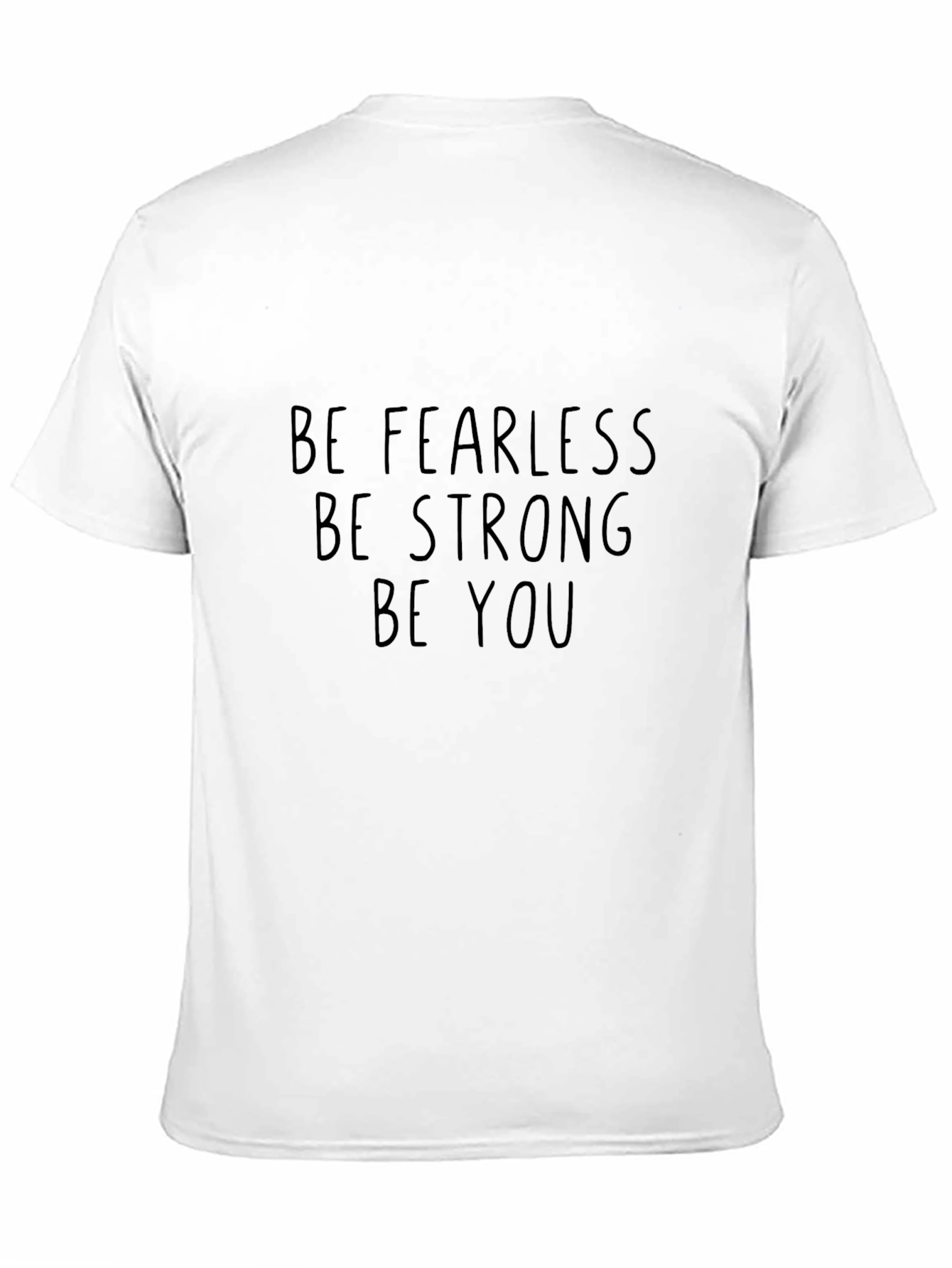 Be Fearless Graphic Black T-Shirt