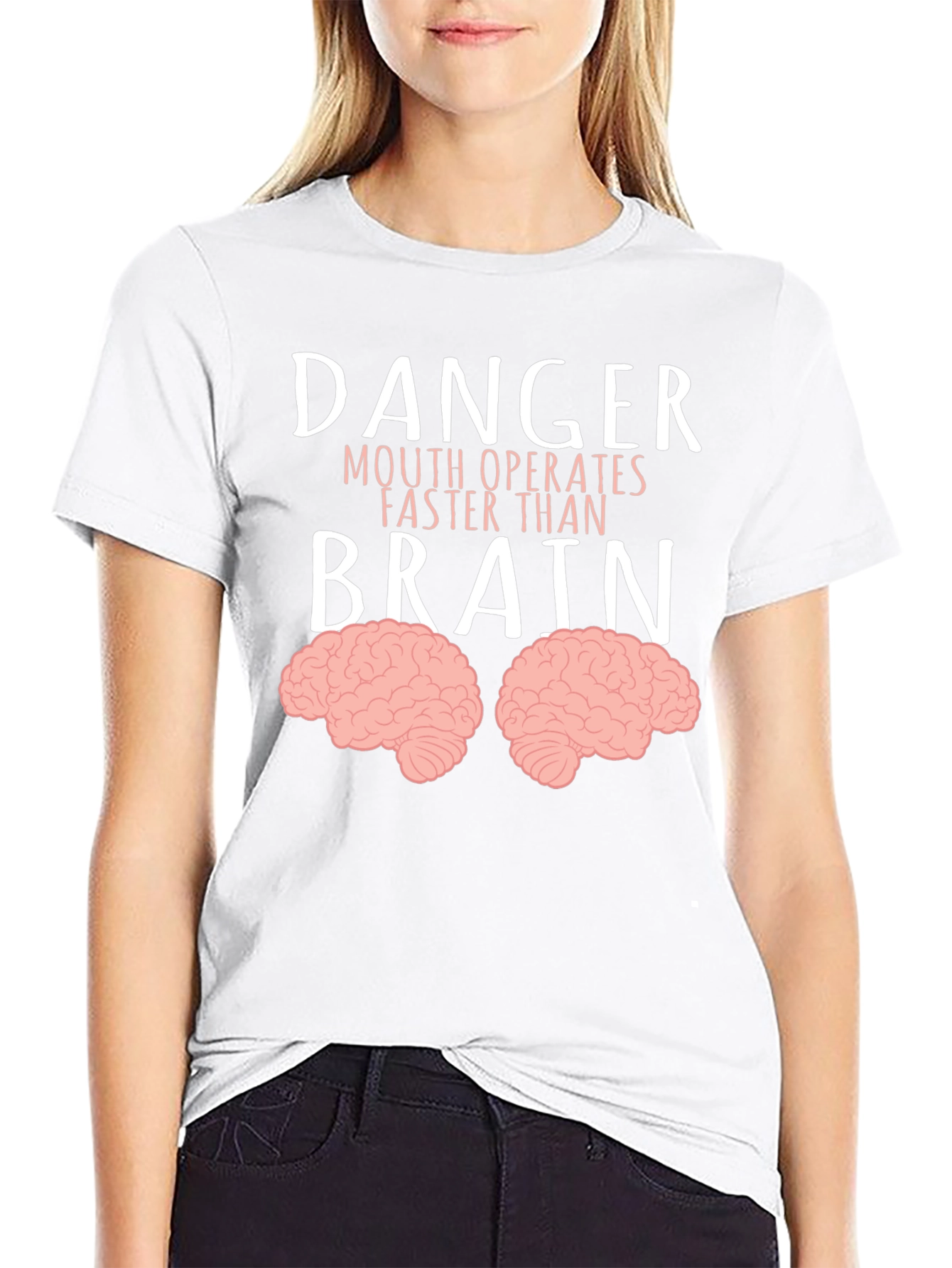 Danger Mouth Operates Faster Than Brain T-Shirt