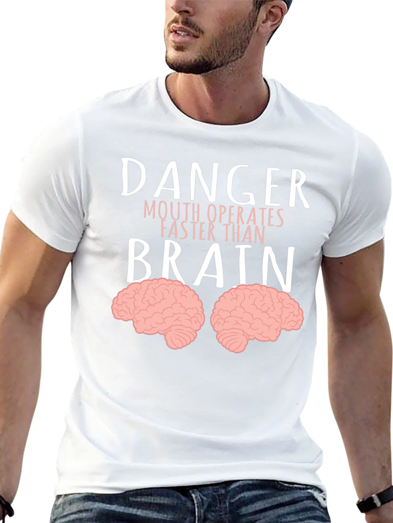Danger Mouth Operates Faster Than Brain T-Shirt