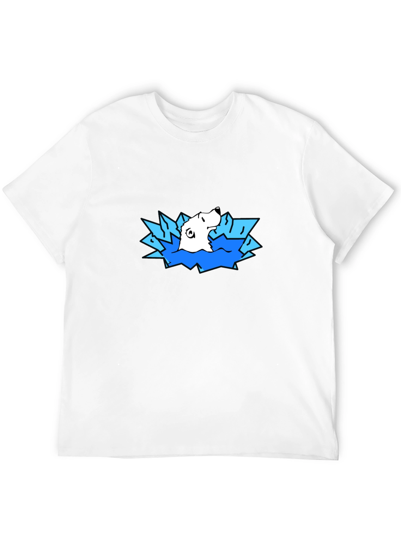 Polar Bear Ice T-Shirt - Cool Graphic Tee