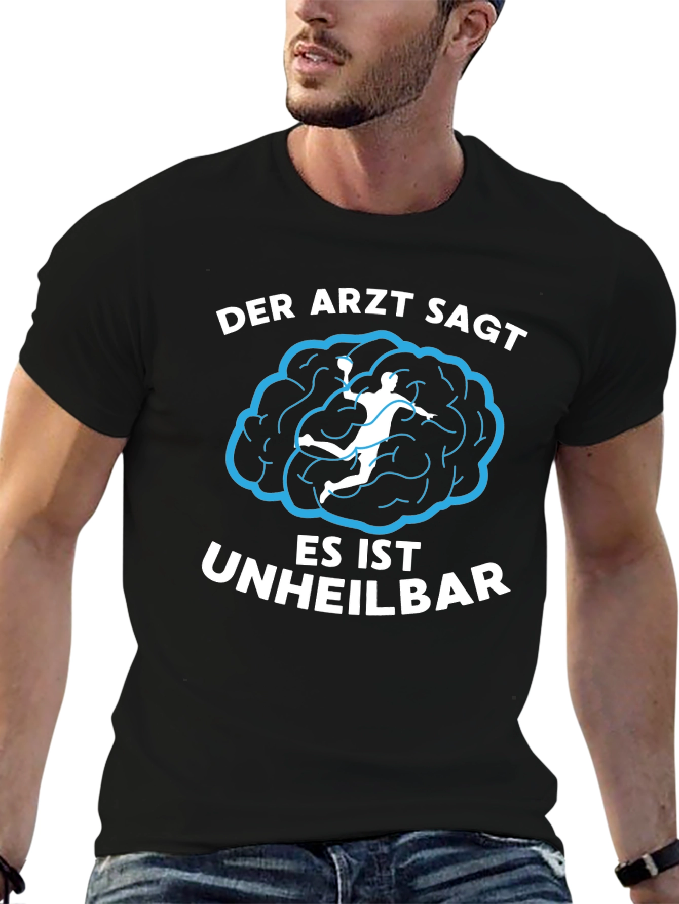 Handball Brain T-Shirt - Incurable