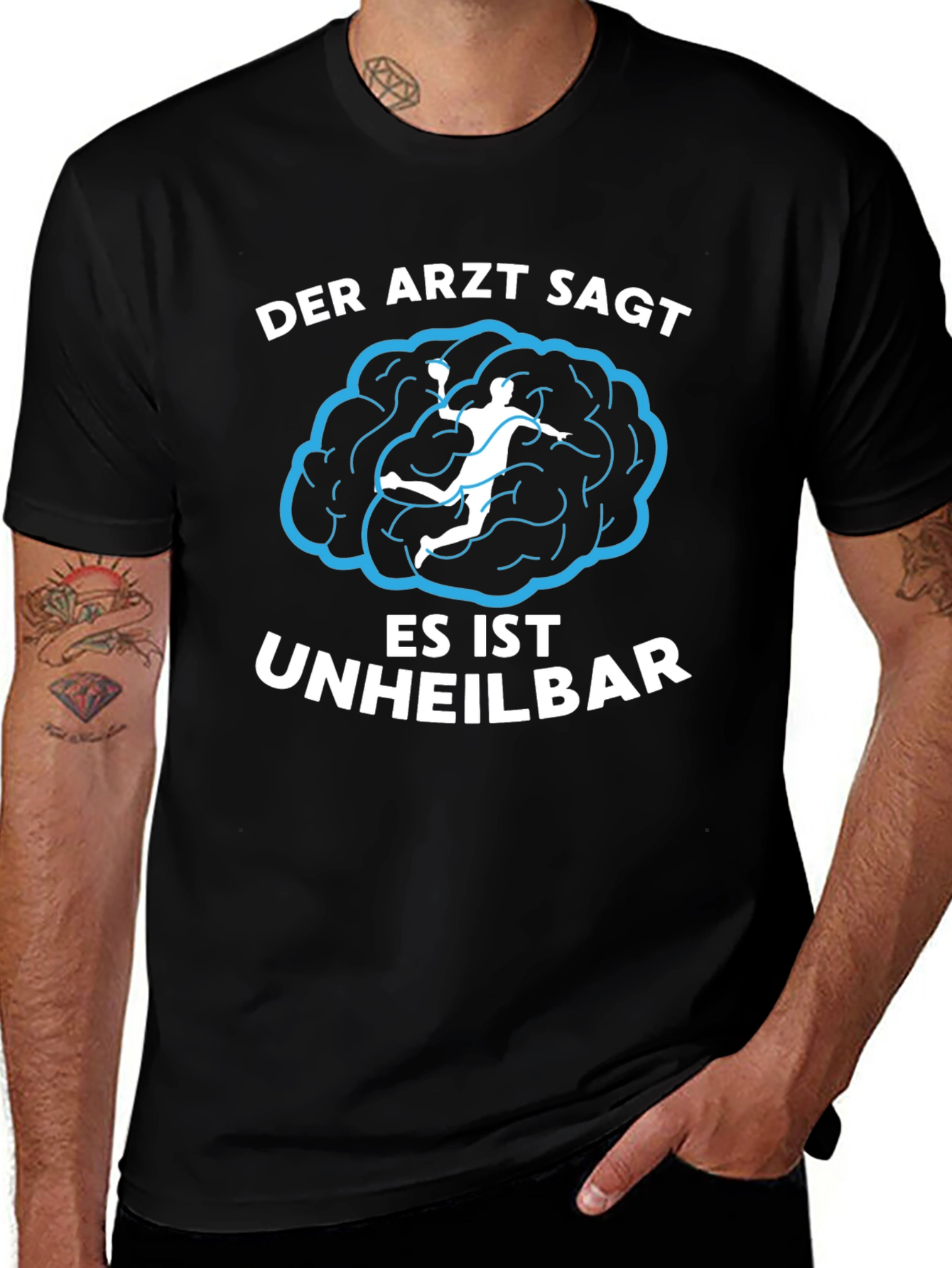 Handball Brain T-Shirt - Incurable