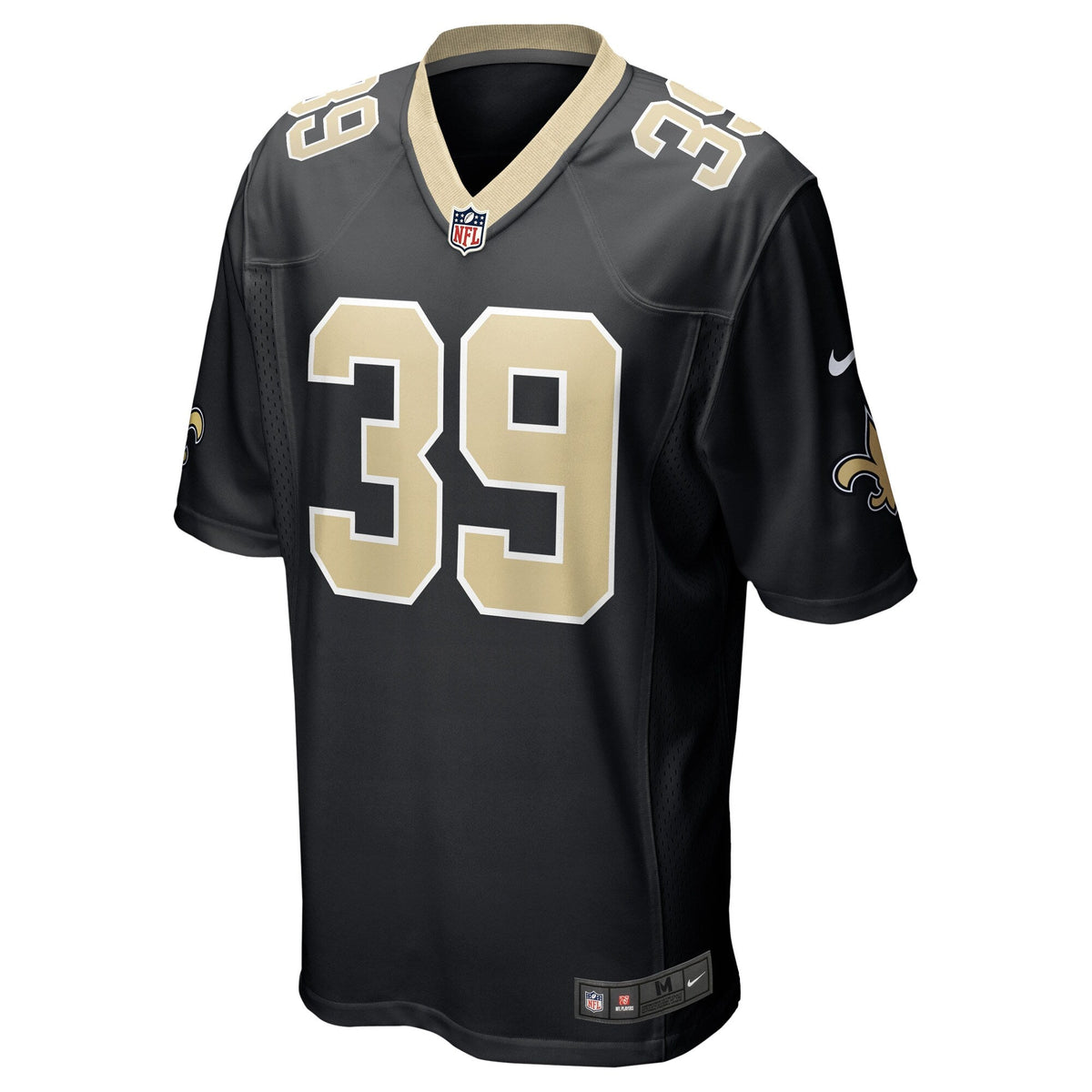 DaMarcus Fields New Orleans Saints Nike Game   Jersey - Black