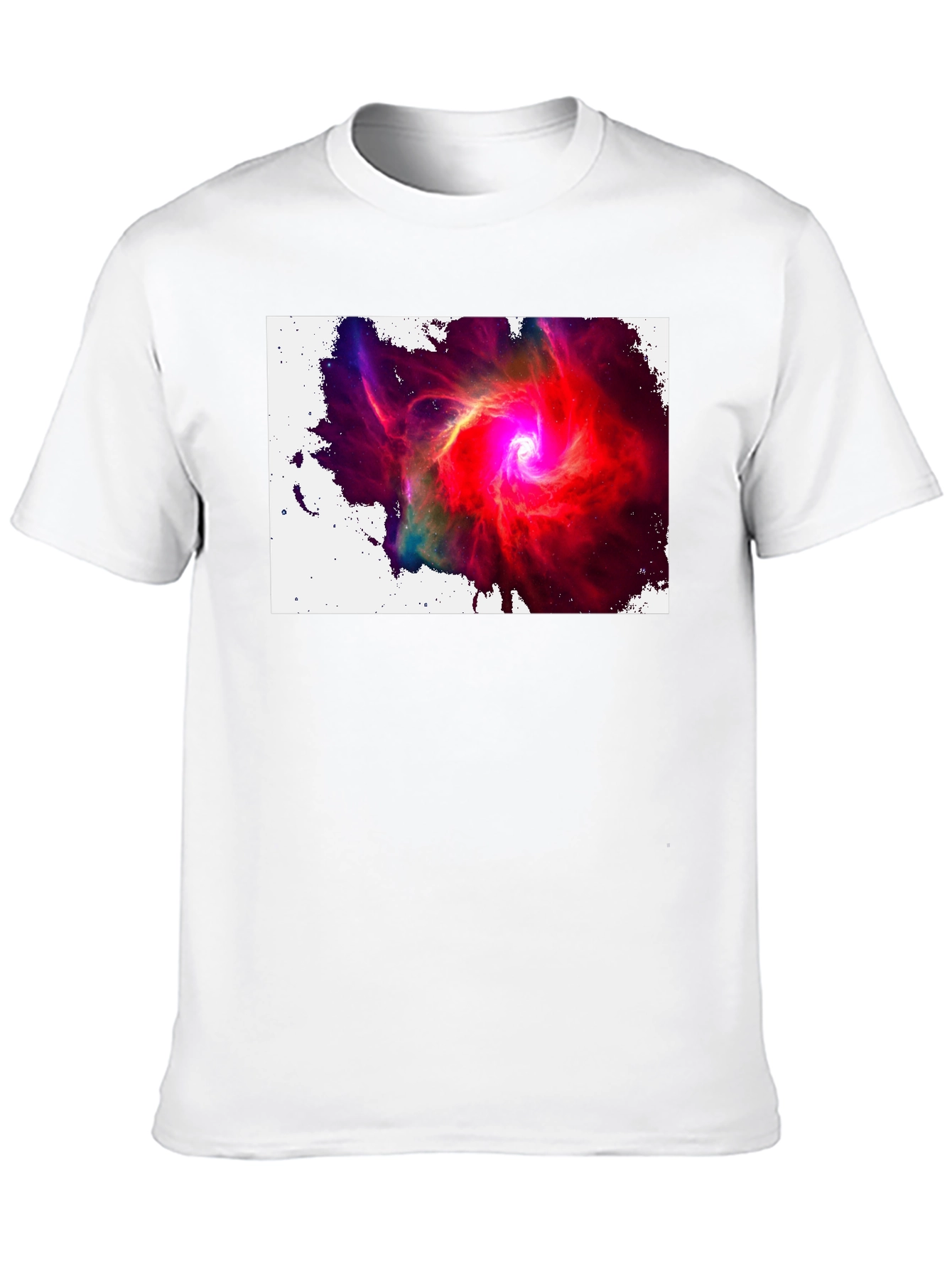 Nebula T-Shirt - Cosmic Swirl Design
