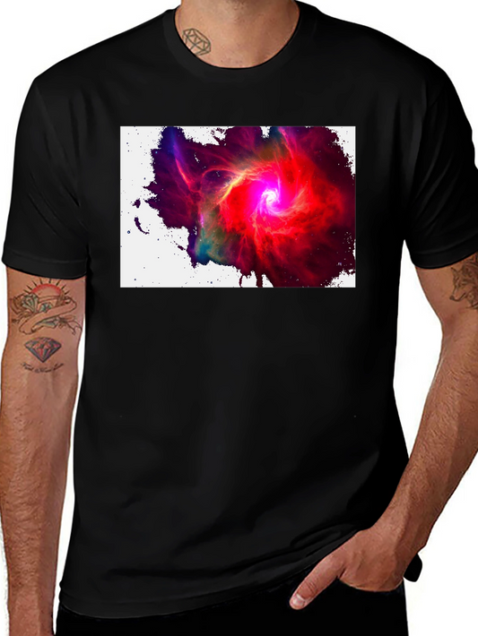 Nebula T-Shirt - Cosmic Swirl Design
