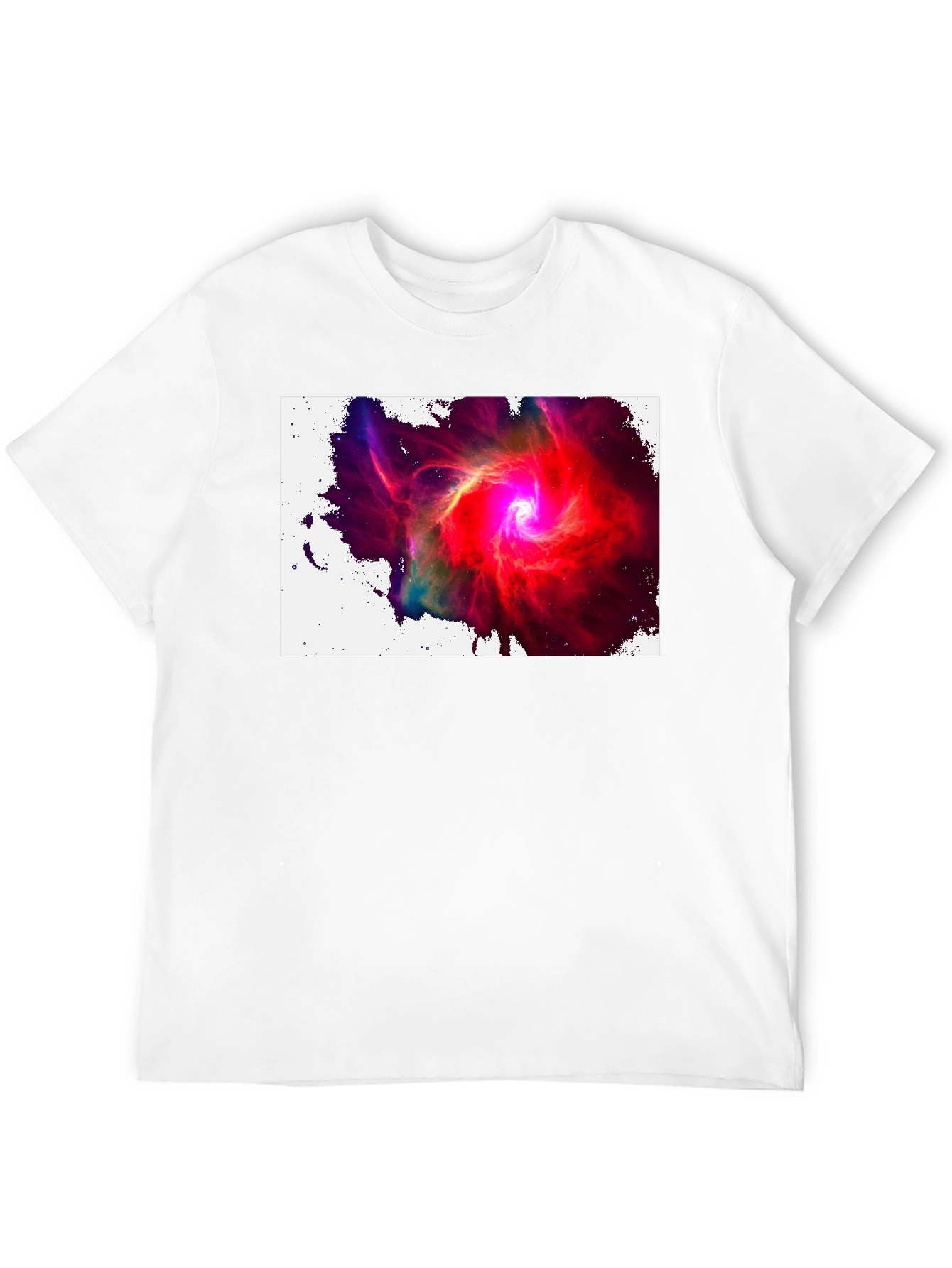 Nebula T-Shirt - Cosmic Swirl Design