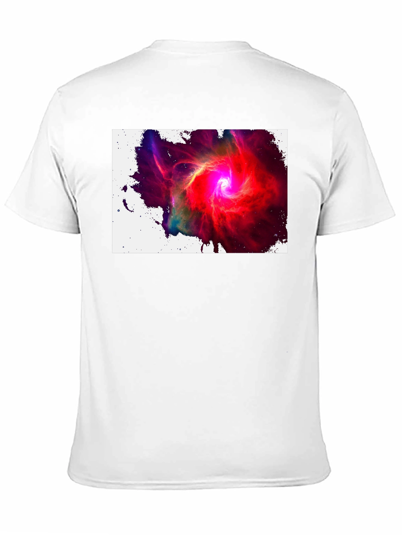 Nebula T-Shirt - Cosmic Swirl Design