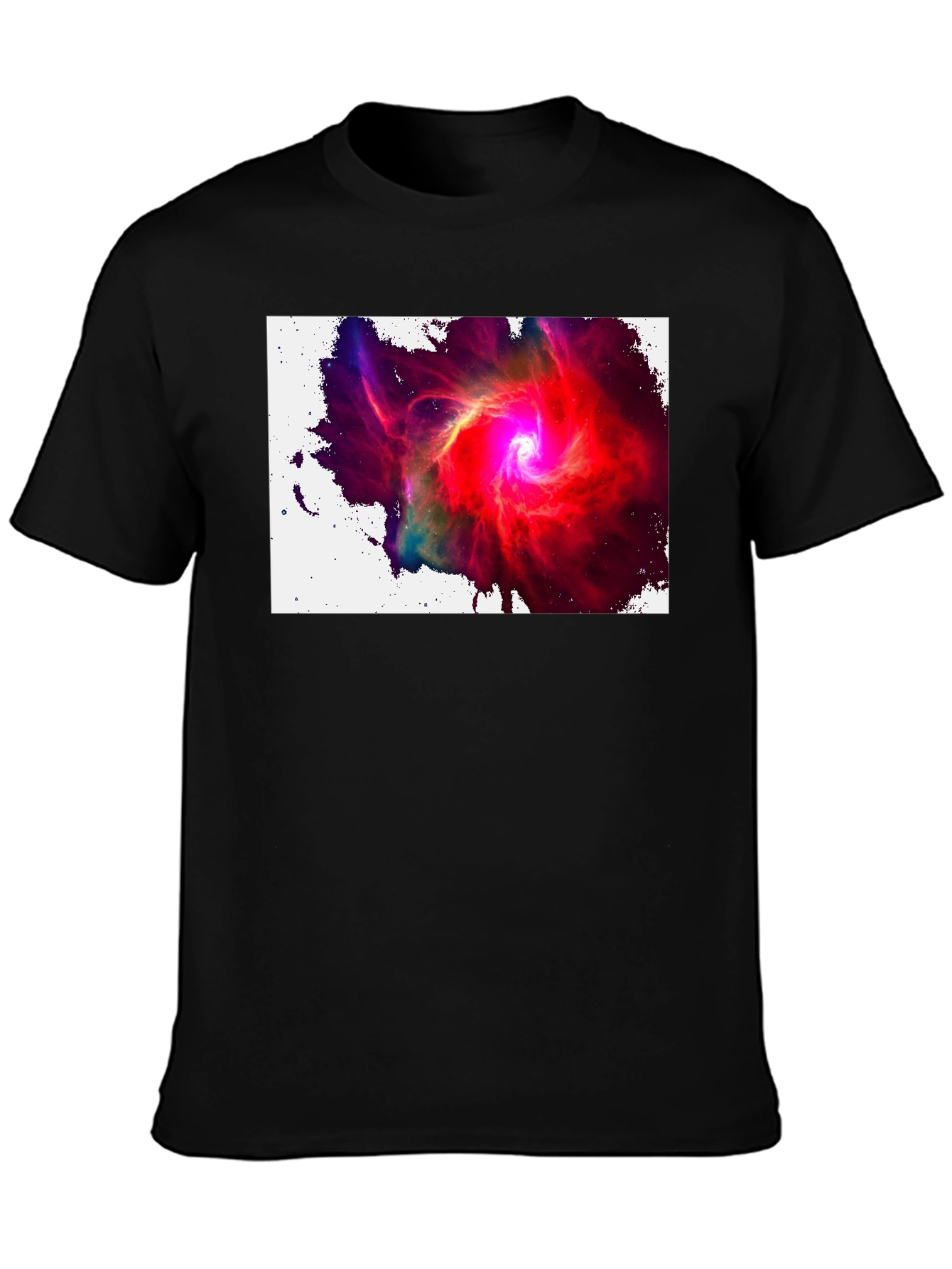 Nebula T-Shirt - Cosmic Swirl Design