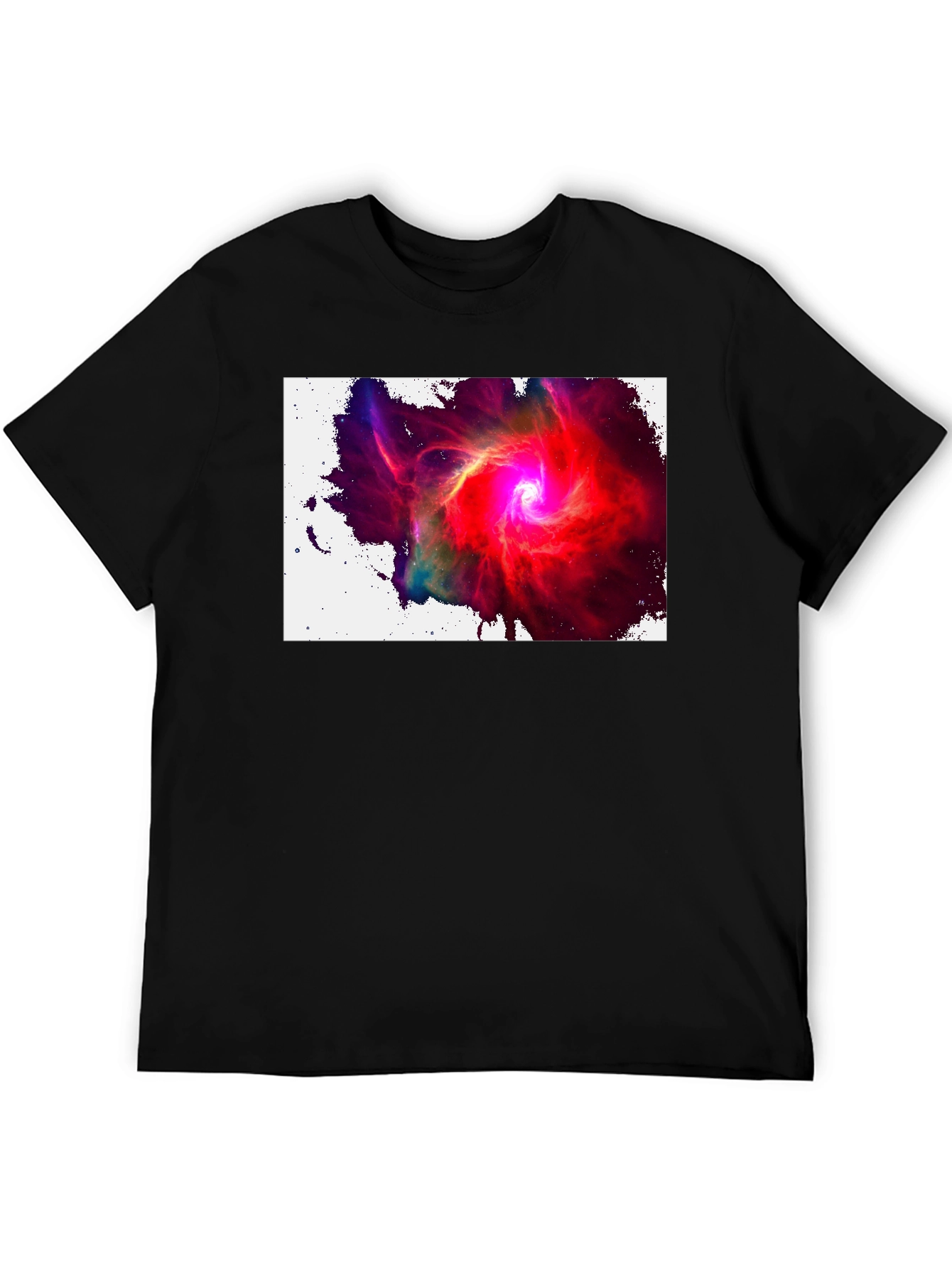 Nebula T-Shirt - Cosmic Swirl Design