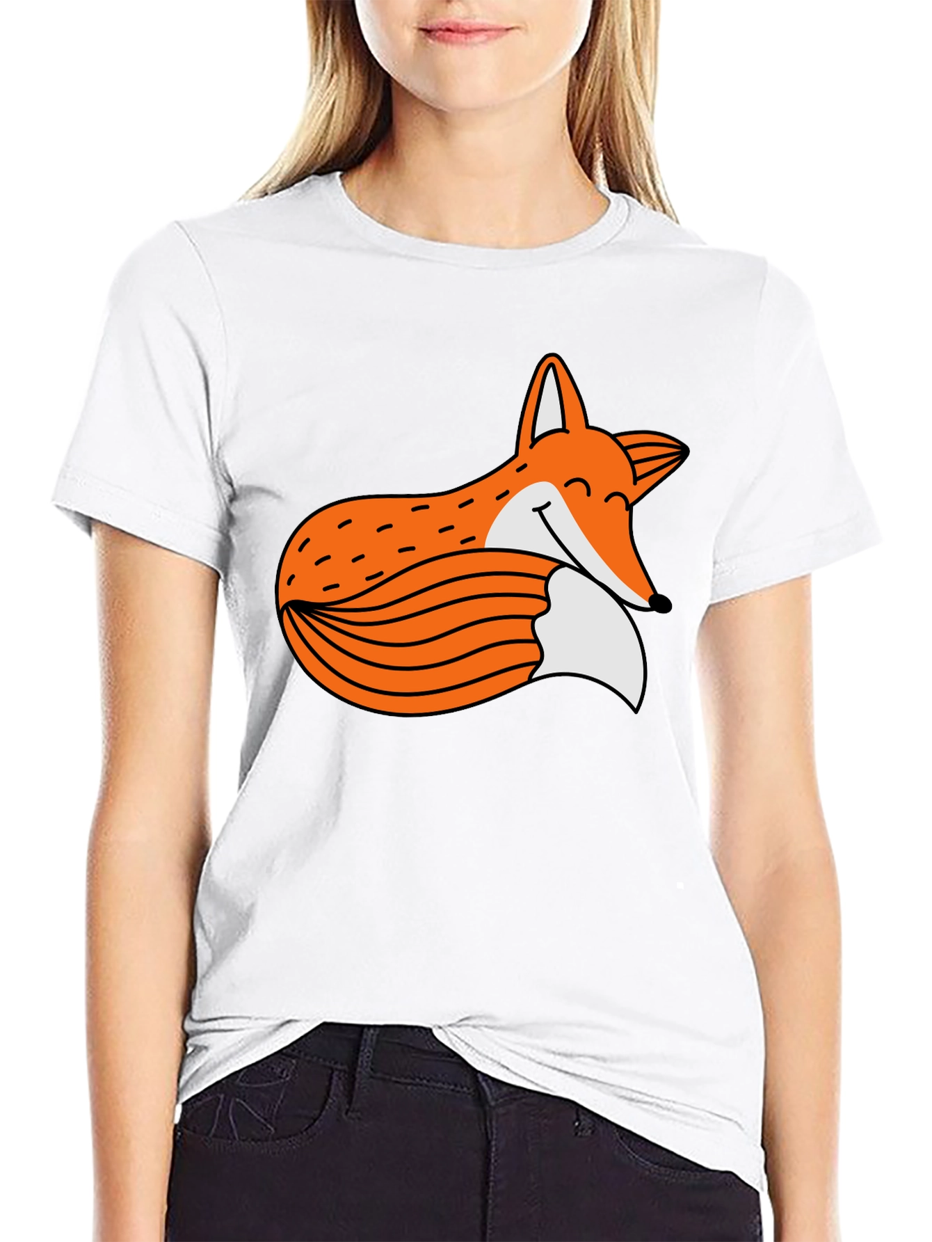 Fox Graphic T-Shirt - Soft Cotton Blend