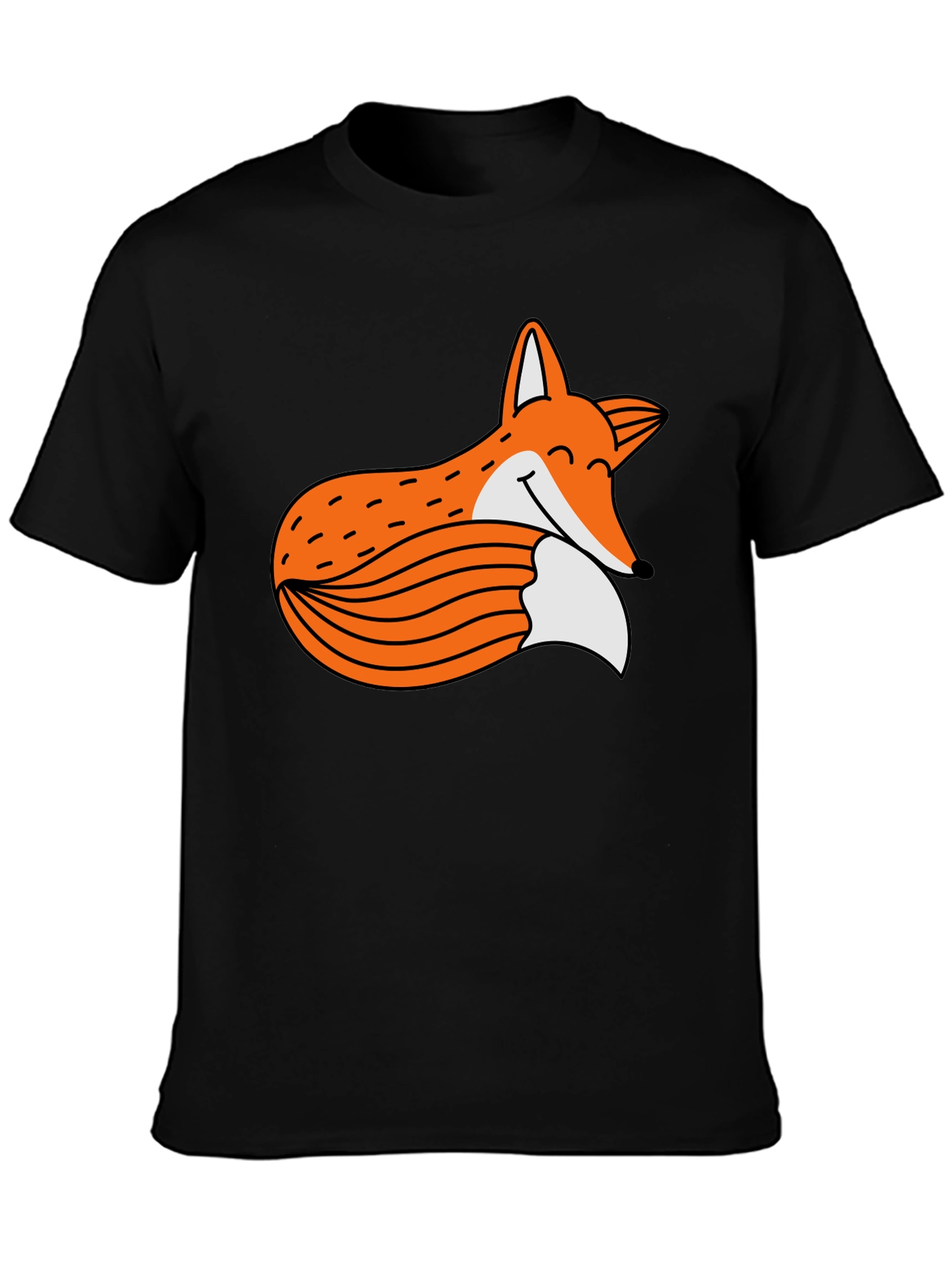 Fox Graphic T-Shirt - Soft Cotton Blend