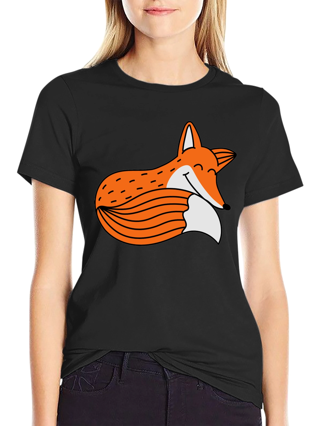 Fox Graphic T-Shirt - Soft Cotton Blend