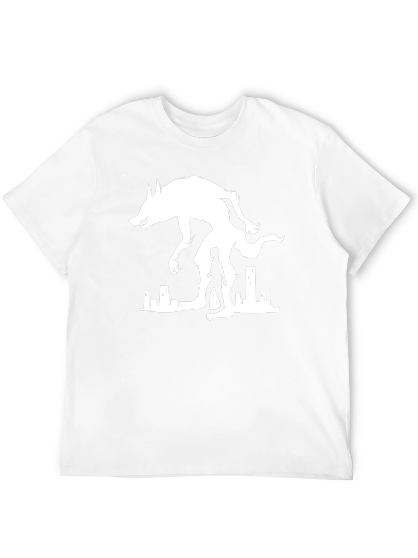 Werewolf Silhouette Graphic Tee