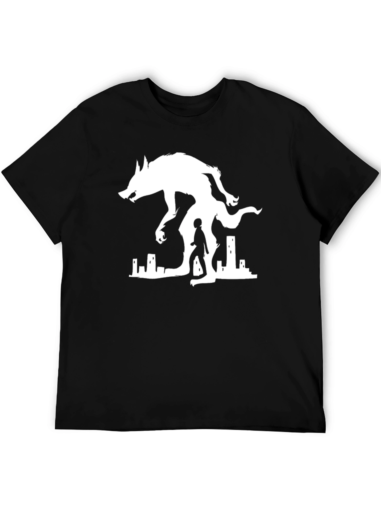 Werewolf Silhouette Graphic Tee