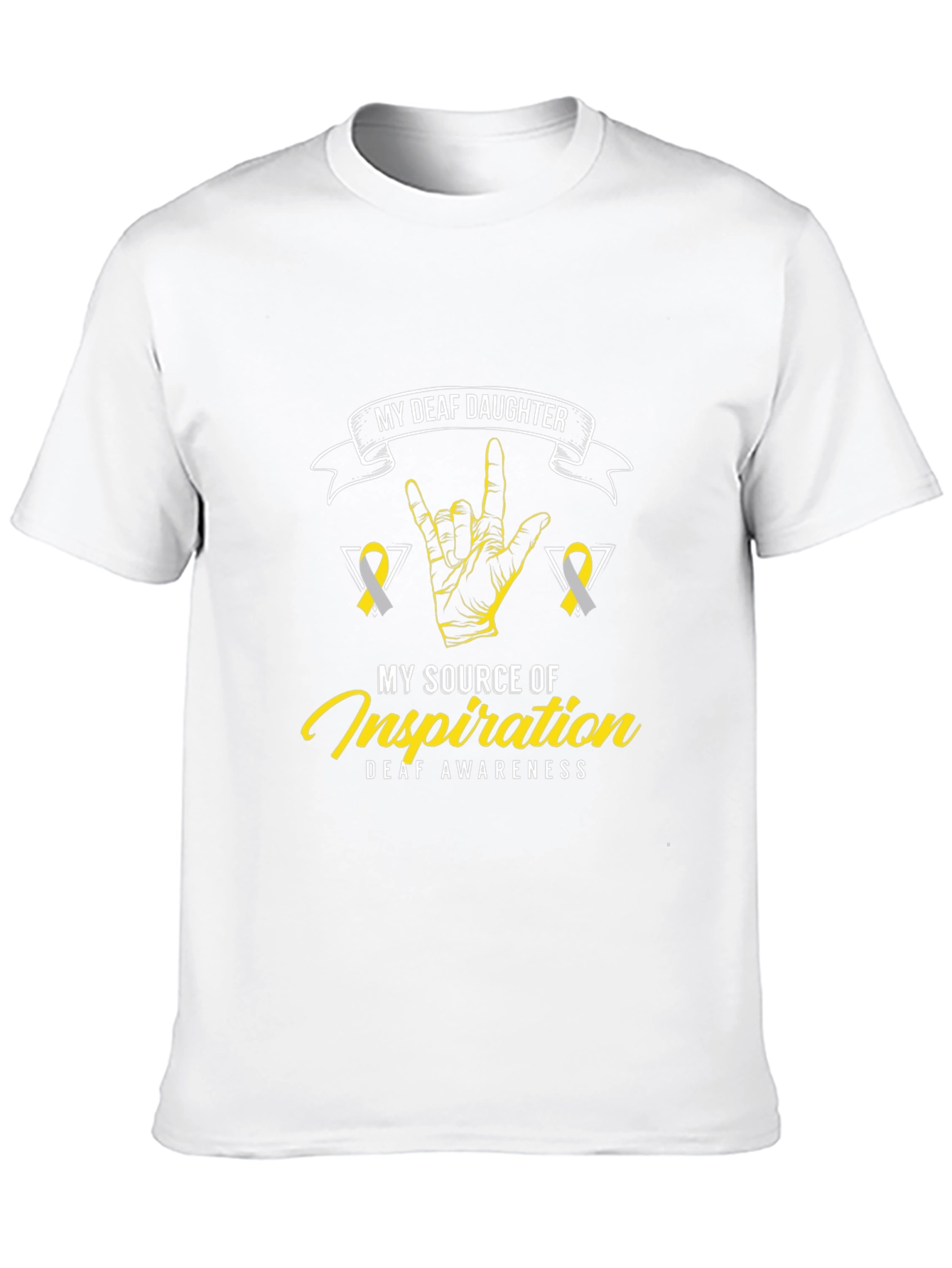 Deaf Daughter Inspiration T-Shirt