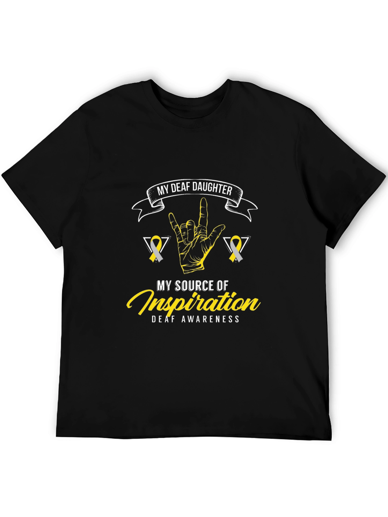 Deaf Daughter Inspiration T-Shirt